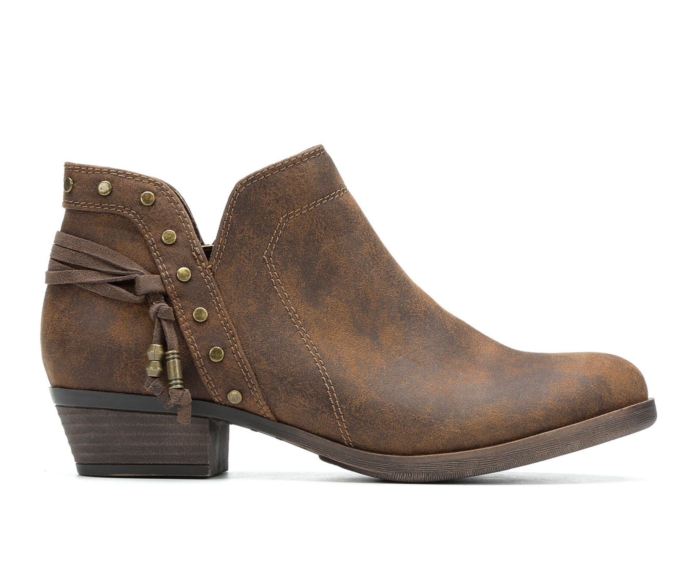 Sugar Tame Women's Boots (Brown - Canvas)