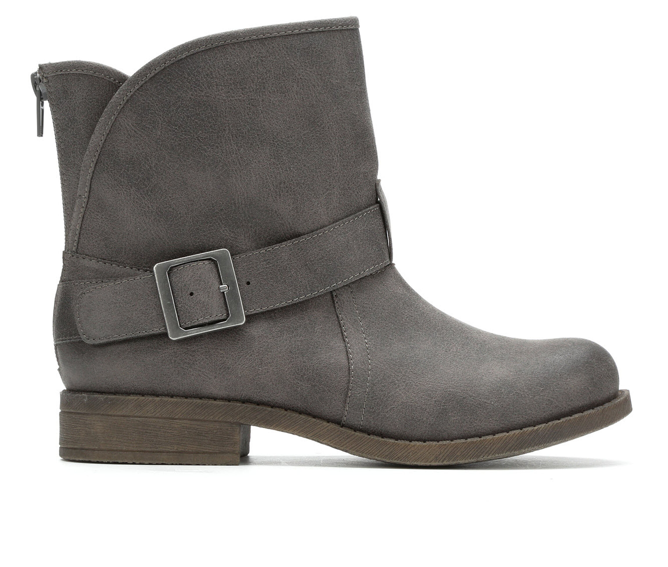 No Parking Wilna Women's Boots (Gray - Faux Leather)