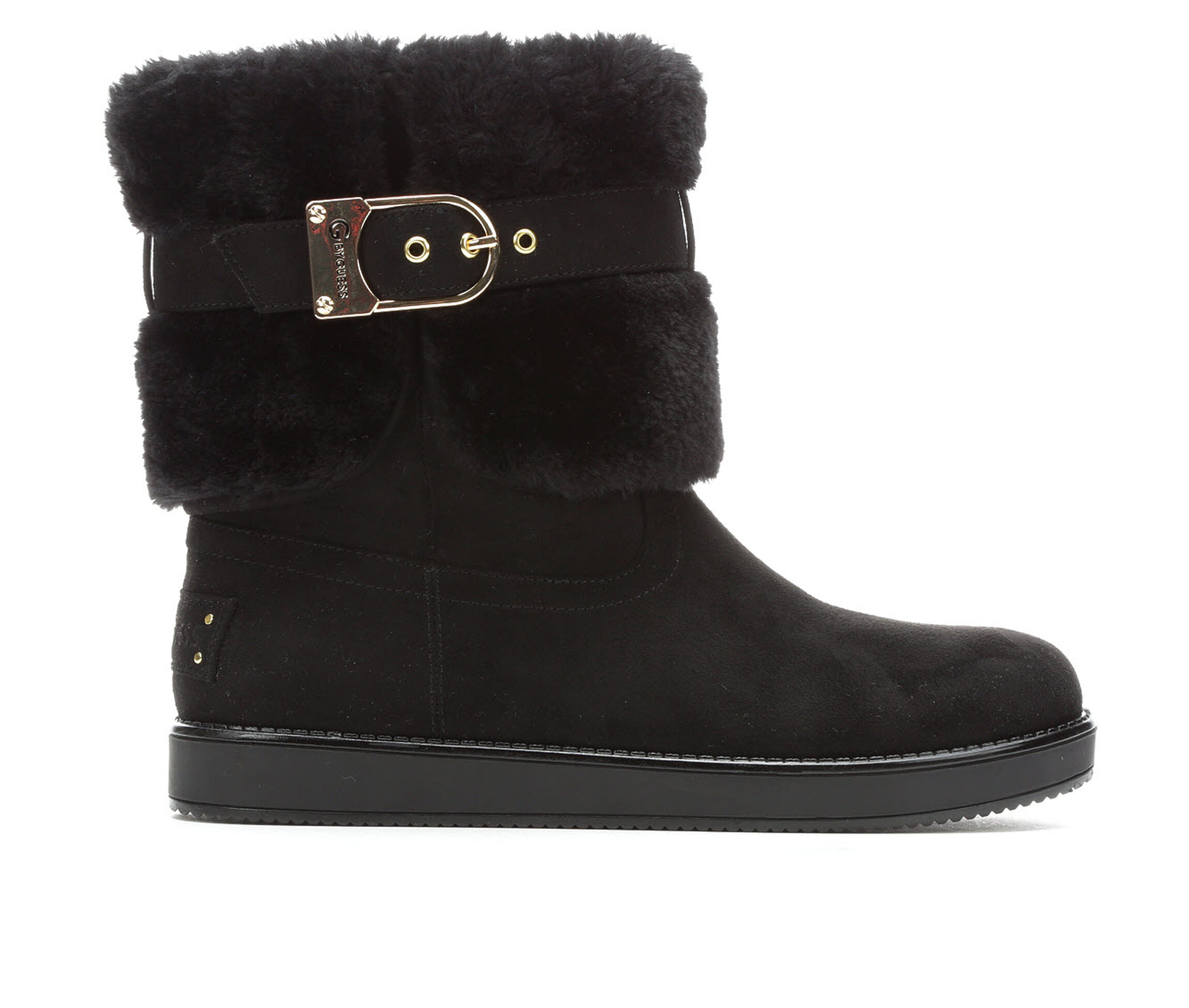 G By Guess Aussie Women's Boots (Black - Canvas)