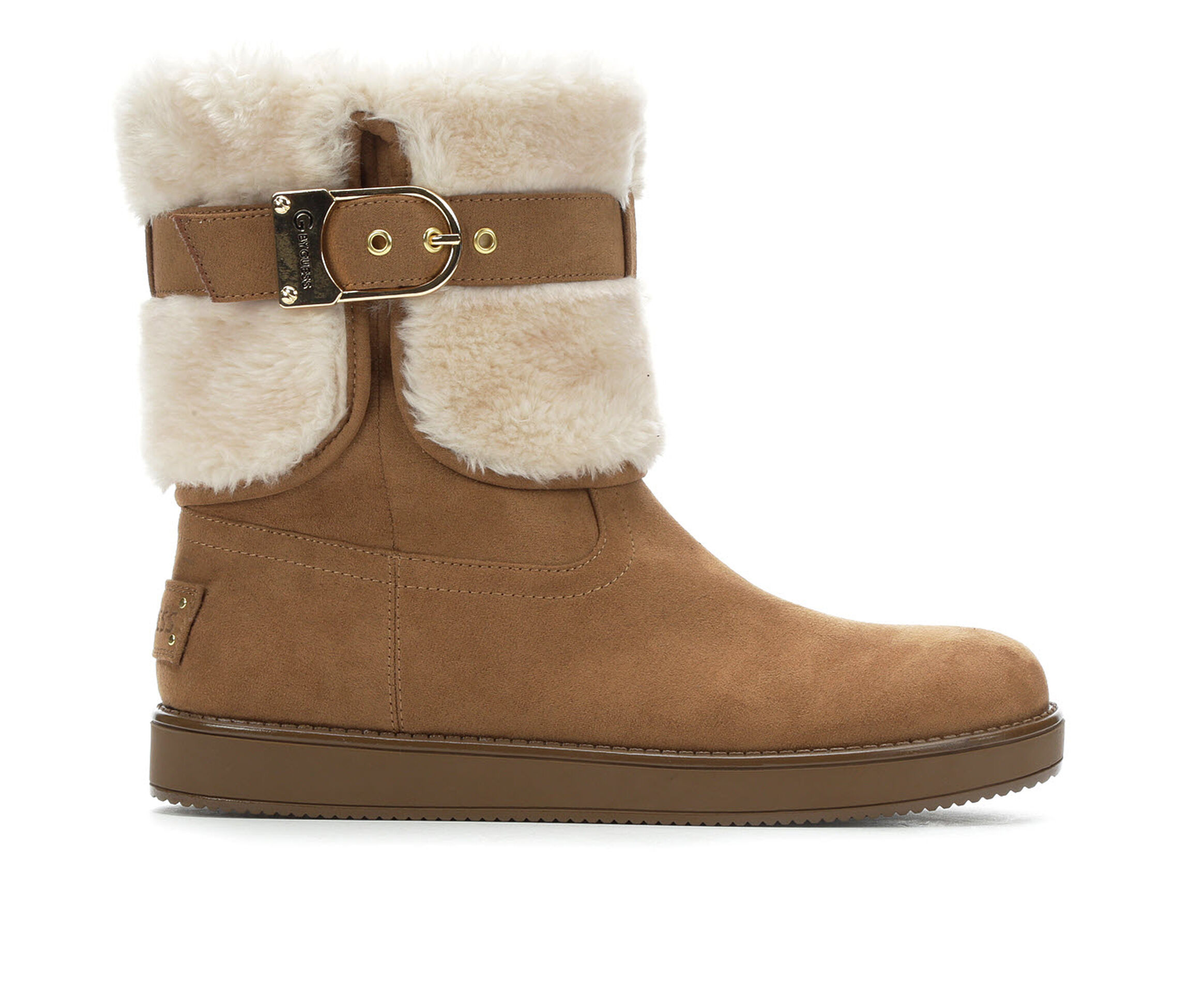 G By Guess Aussie Women's Boots (Brown - Canvas)