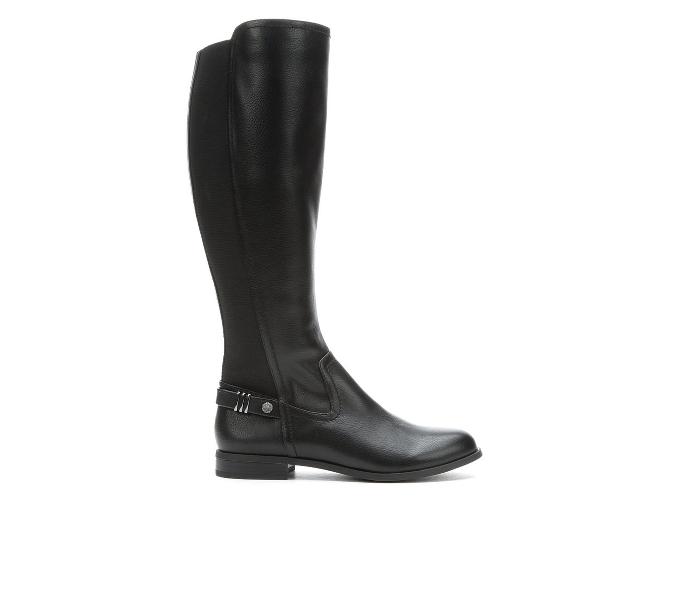 Anne Klein Sport Basia Women's Boots (Black - Faux Leather)