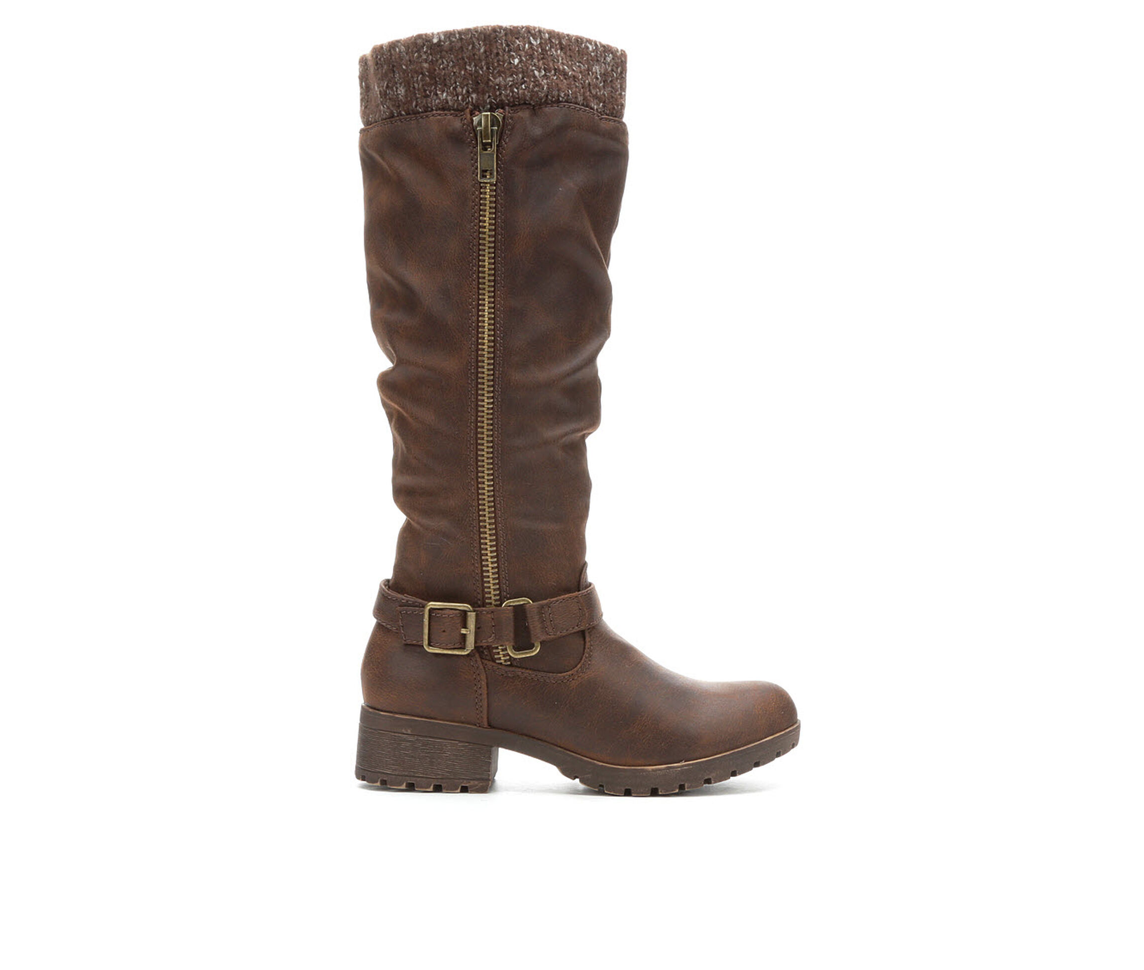 Sugar Rhubixx Women's Boots (Brown - Canvas)