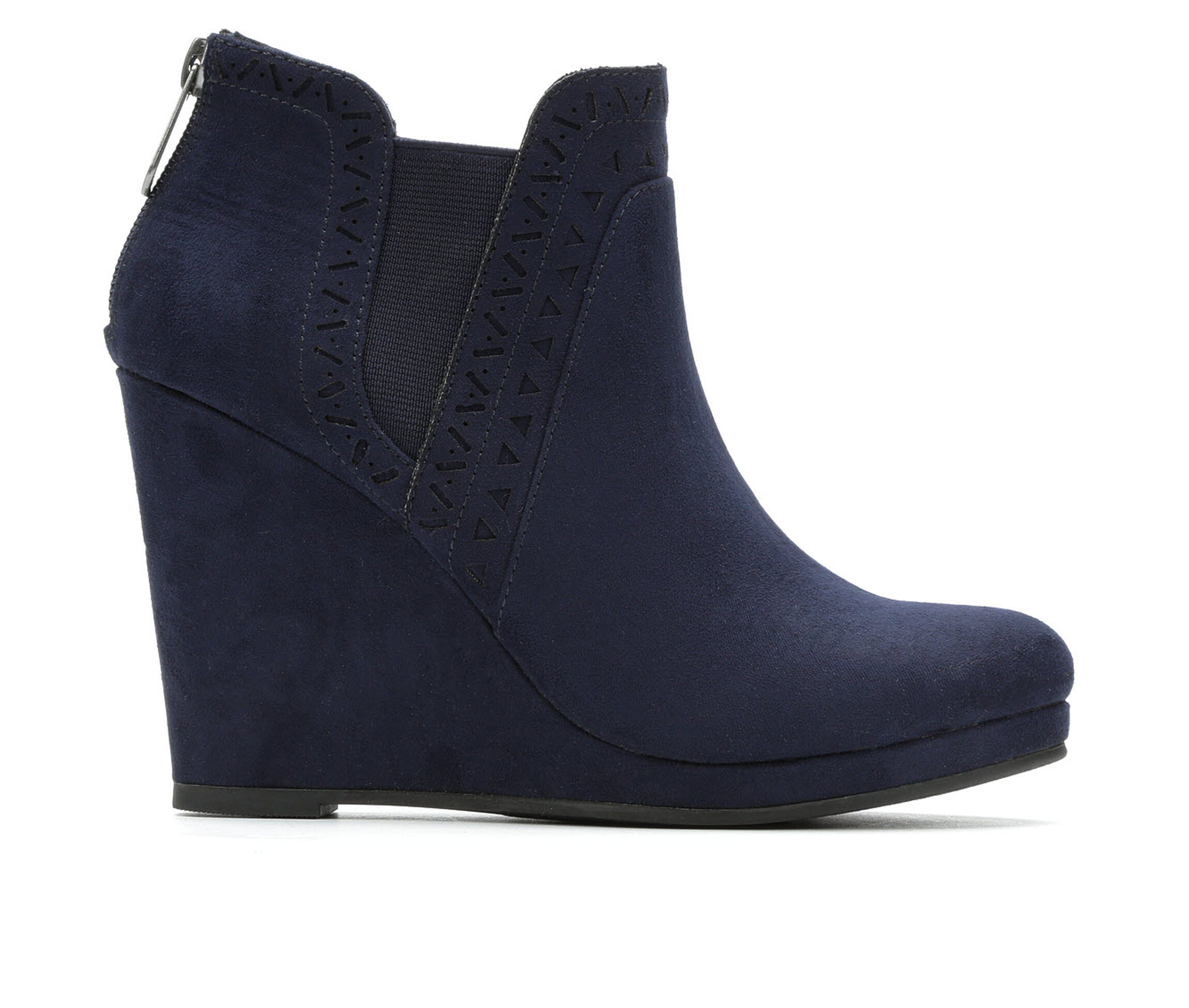 Daisy Fuentes Romance Women's Boots (Blue - Canvas)