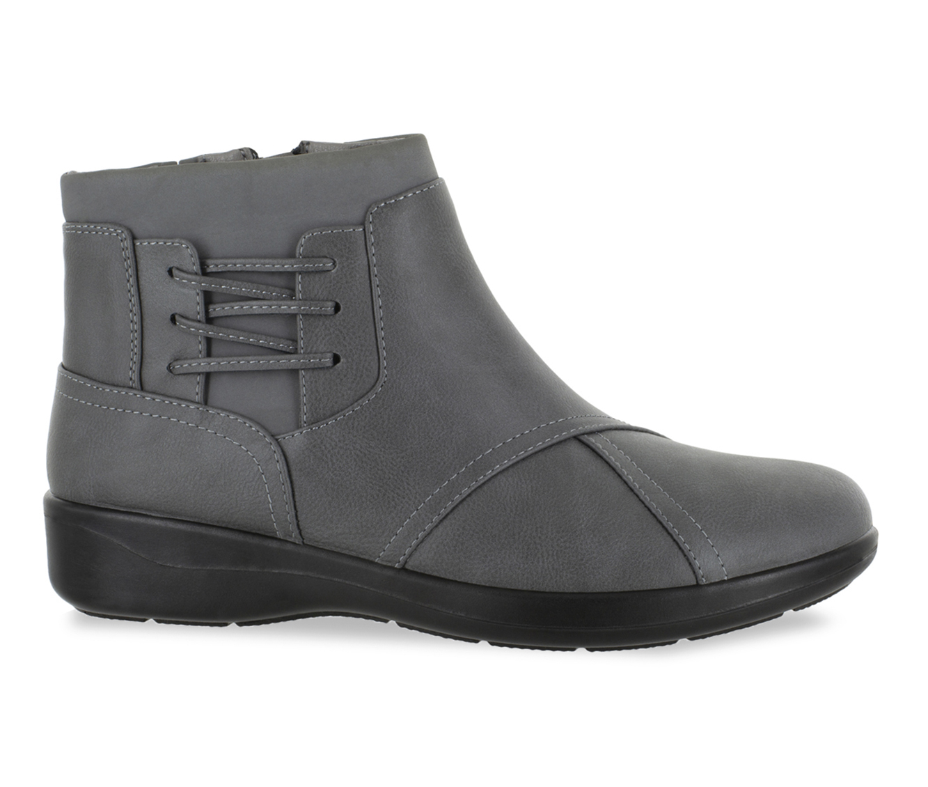 Easy Street Guild Women's Boots (Gray - Faux Leather)