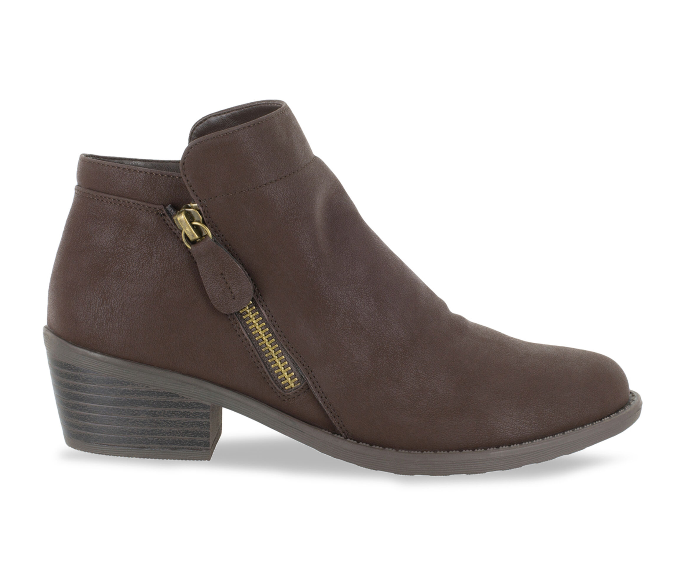 Easy Street Gusto Women's Boots (Brown - Canvas)