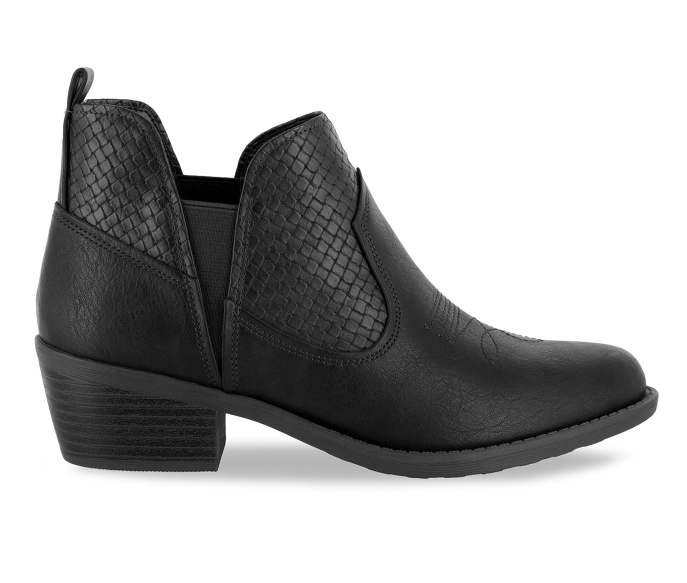 Easy Street Legend Women's Boots (Black - Faux Leather)