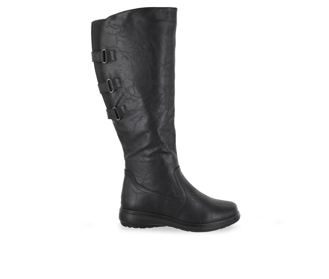 Easy Street Presley Women's Boots (Black - Faux Leather)