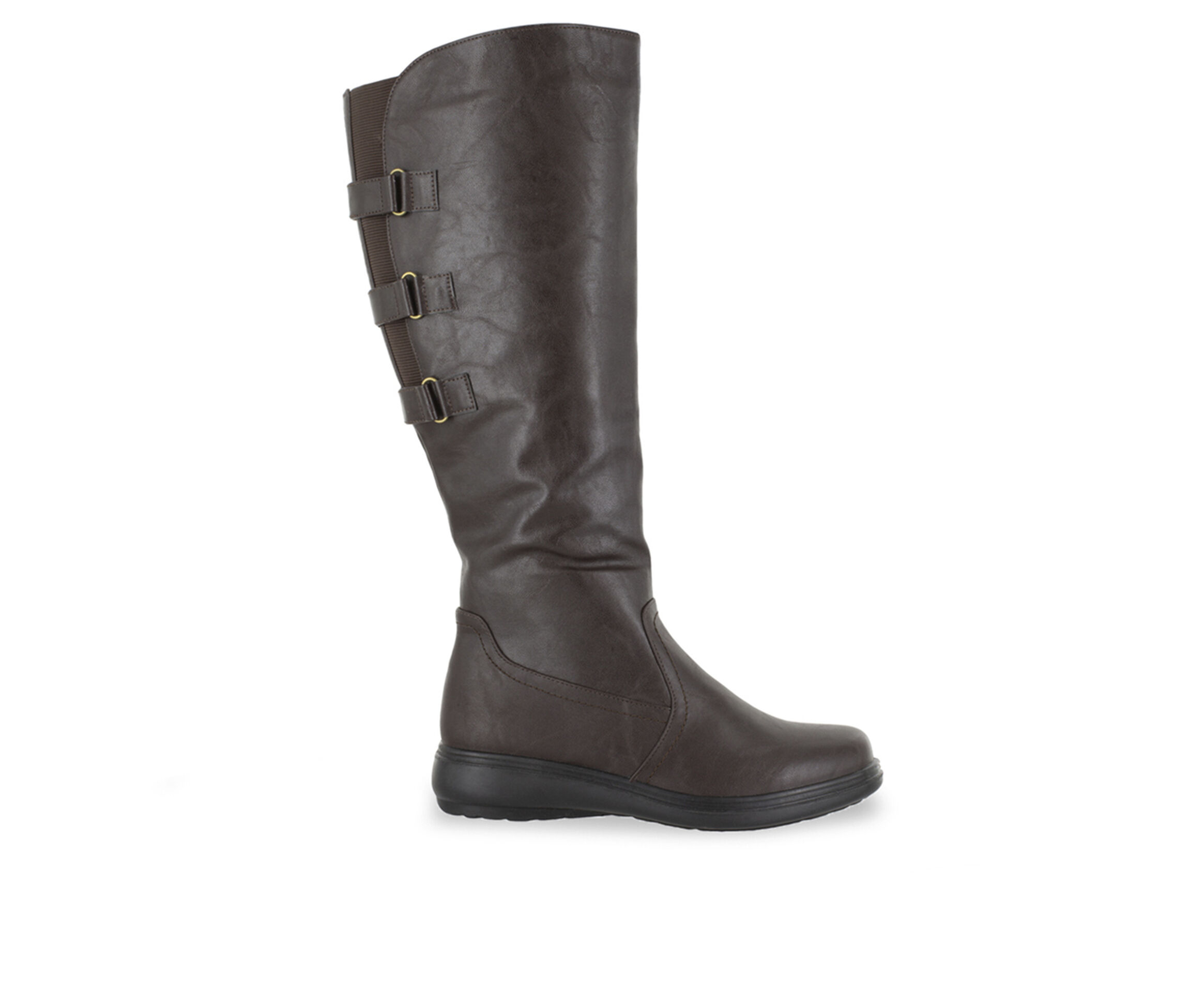 Easy Street Presley Women's Boots (Brown - Faux Leather)