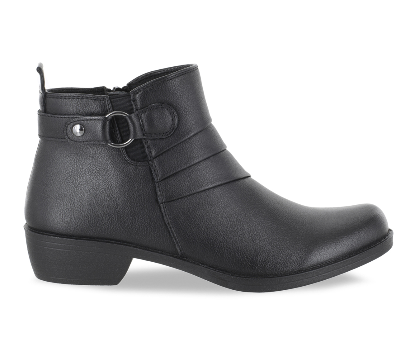 Easy Street Shanna Women's Boots (Black - Faux Leather)