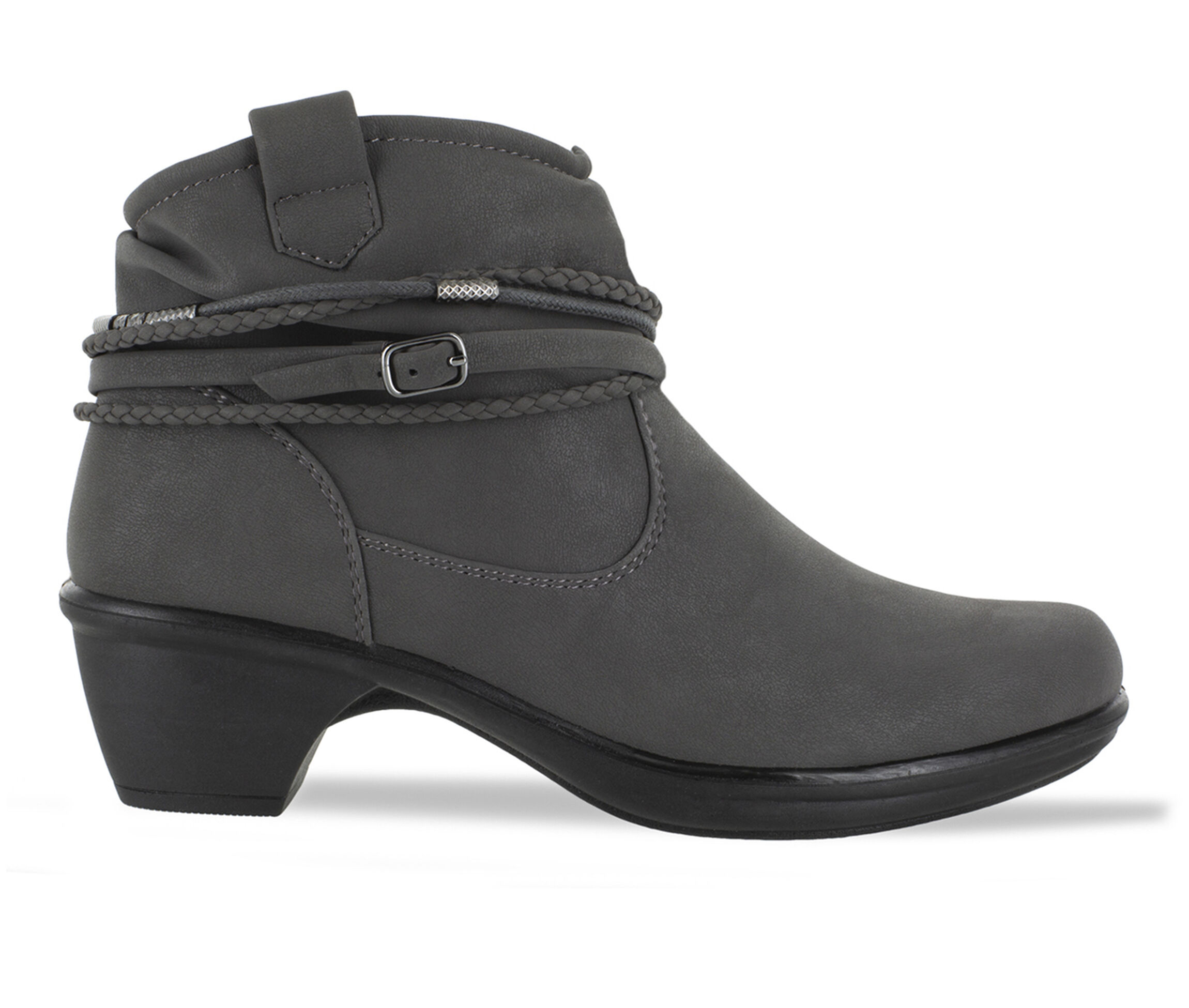 Easy Street Wrangle Women's Boots (Gray - Faux Leather)