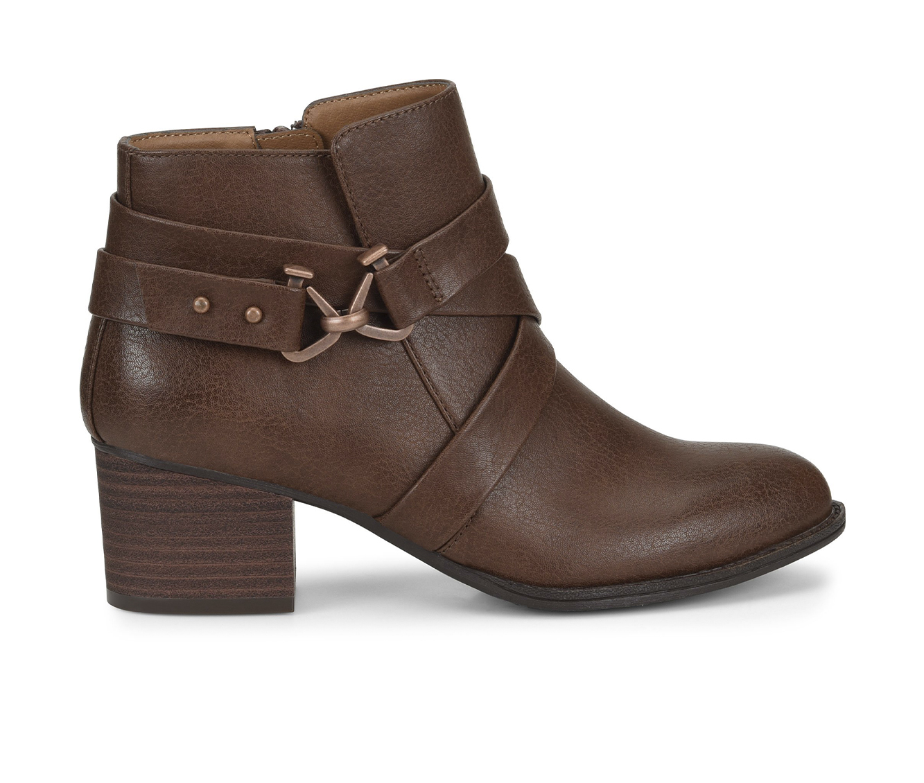 EuroSoft Witlee Women's Boots (Brown - Faux Leather)