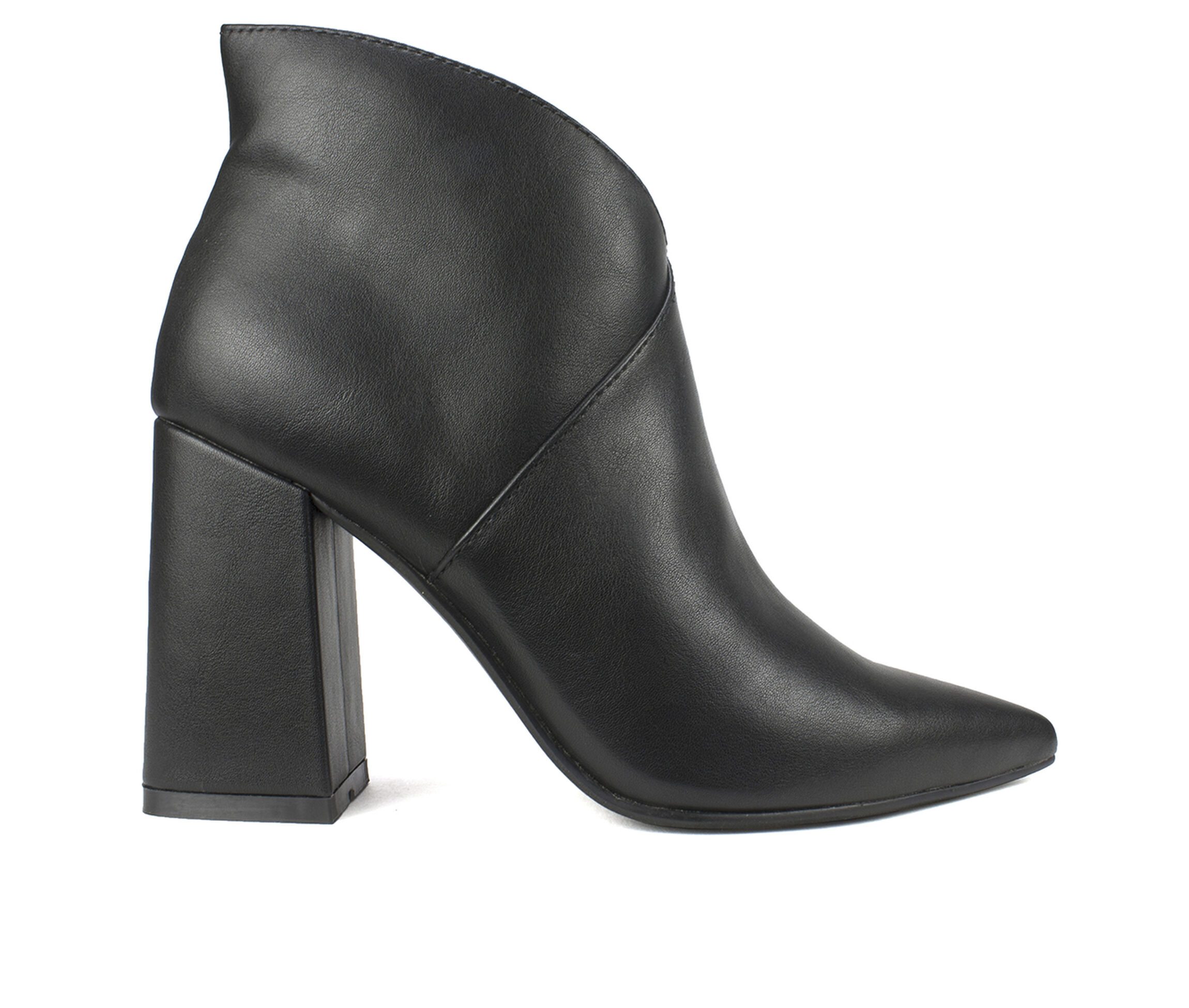 Seven Dials Falcon Women's Boots (Black - Faux Leather)