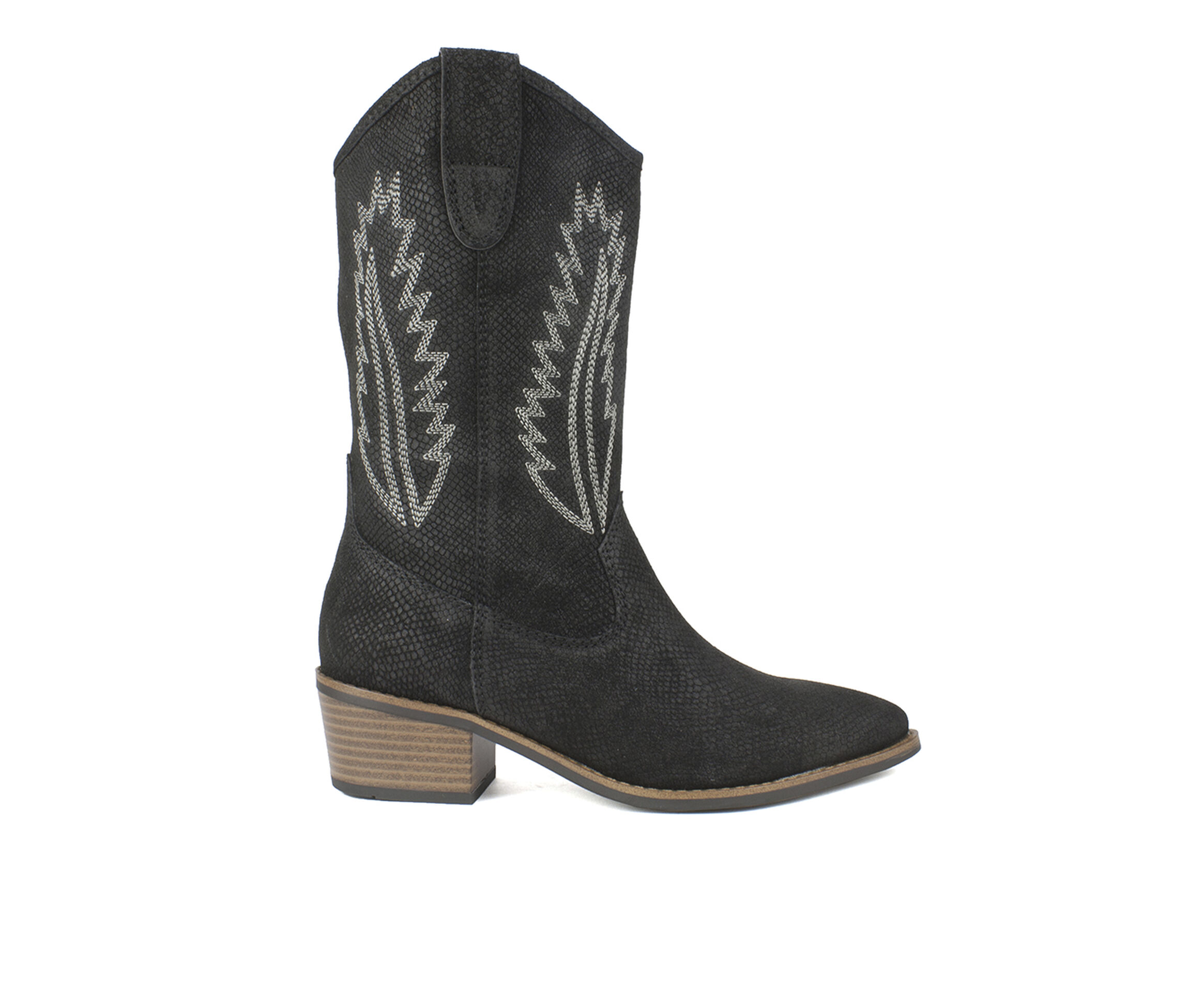 White Mountain Caraway Women's Boots (Black - Leather)