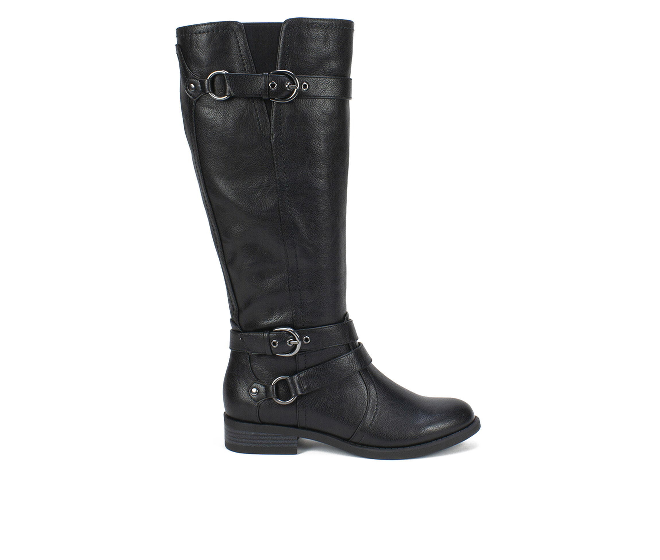 White Mountain Loyal Women's Boots (Black - Faux Leather)