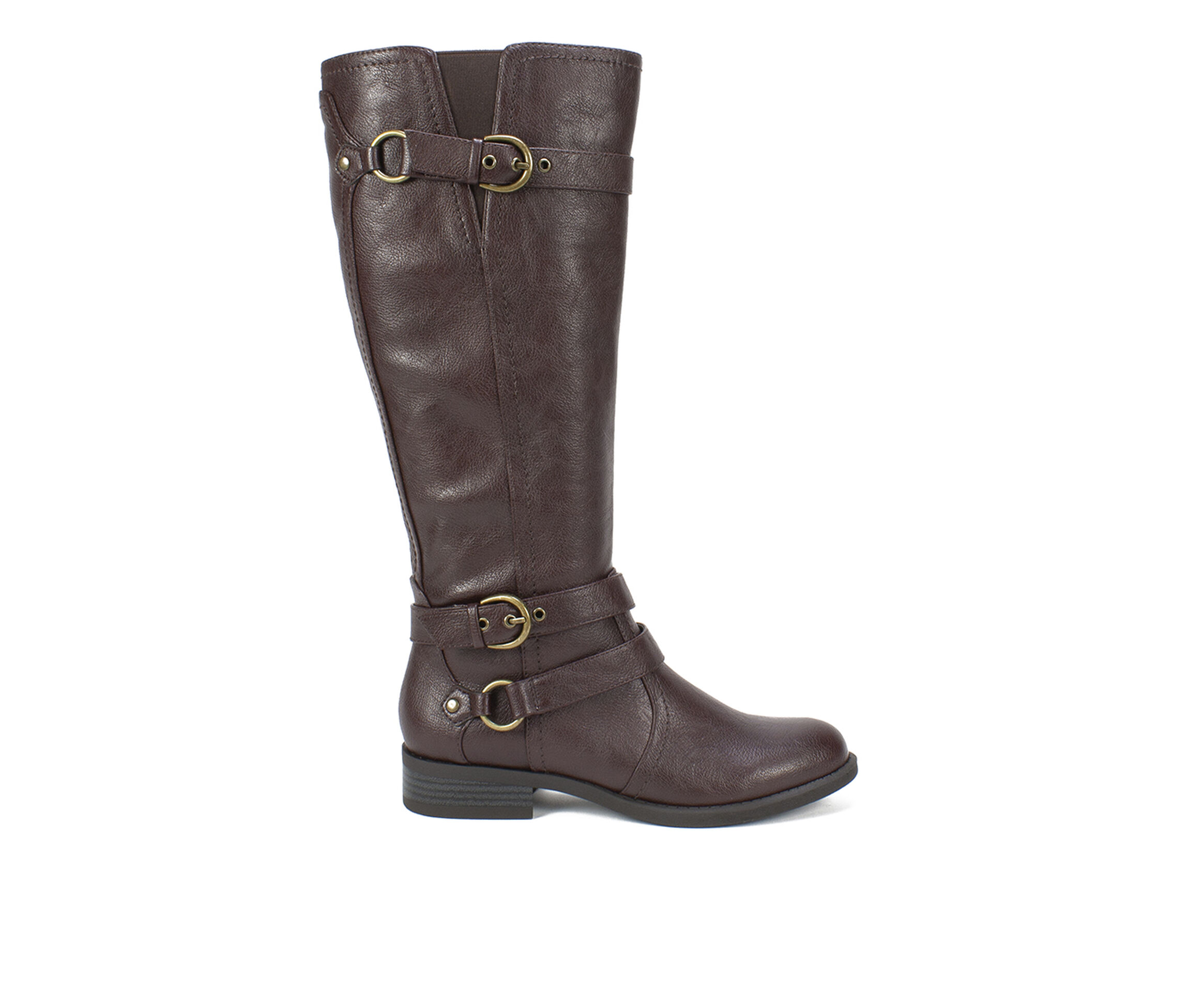 White Mountain Loyal Women's Boots (Brown - Faux Leather)