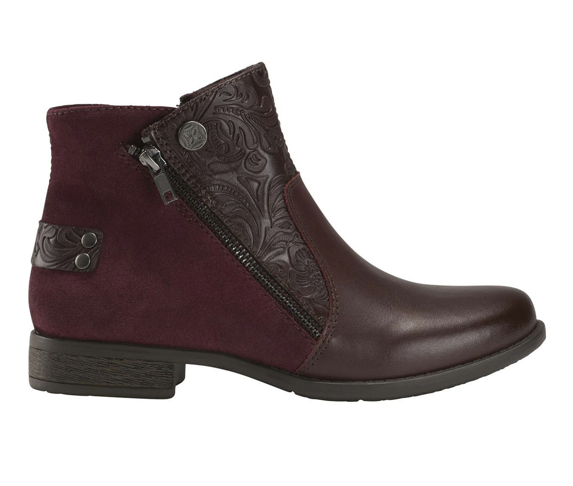 Earth Origins Navigate Noah Women's Boots (Red - Leather)
