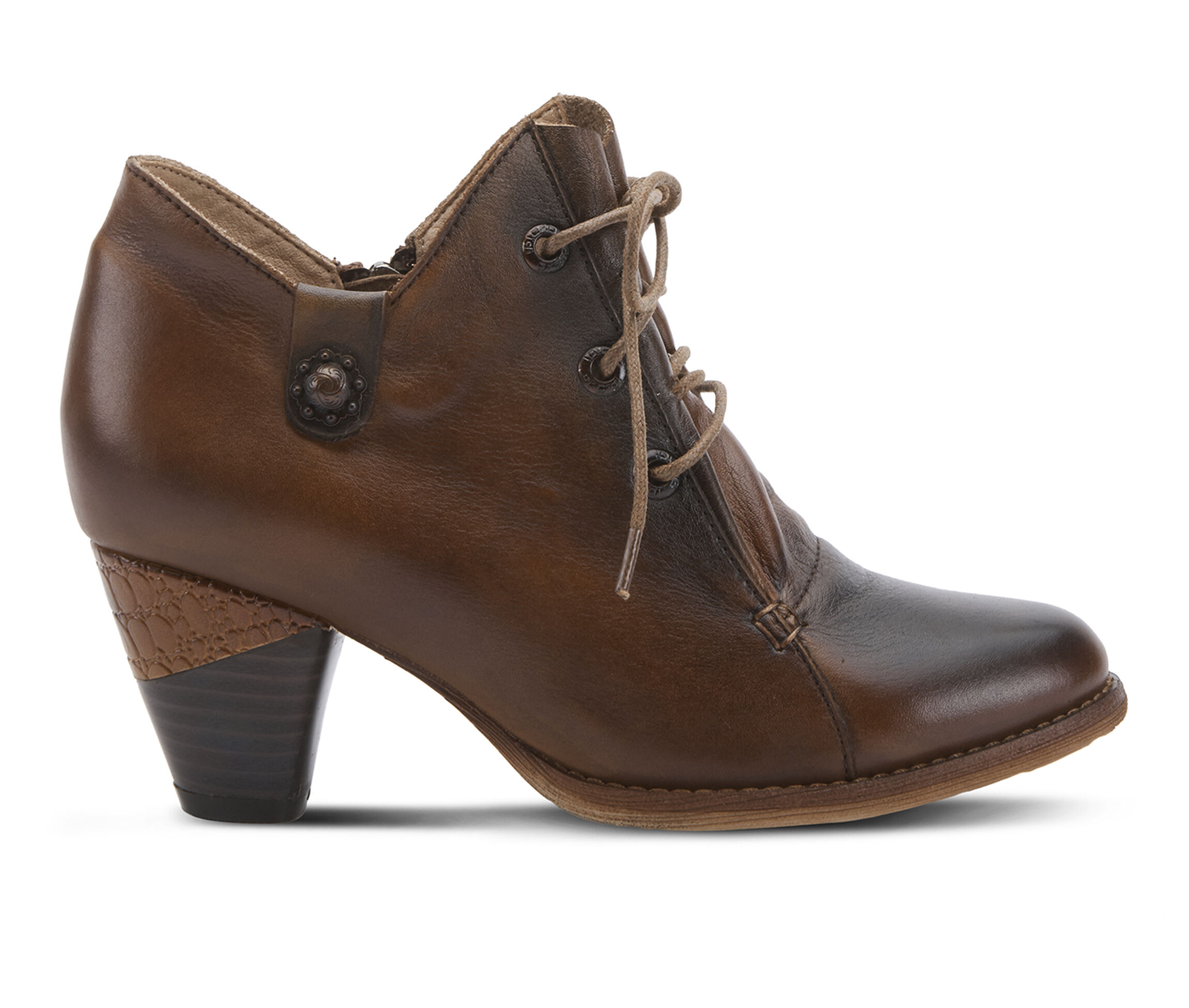 L'Artiste Juliane Women's Dress Shoe (Brown Leather)
