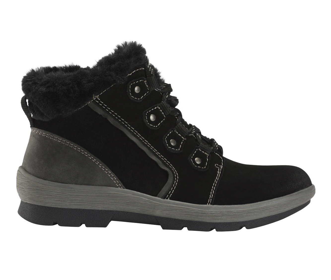 Earth Origins Sherpa Scarlett Women's Boots (Black - Suede)