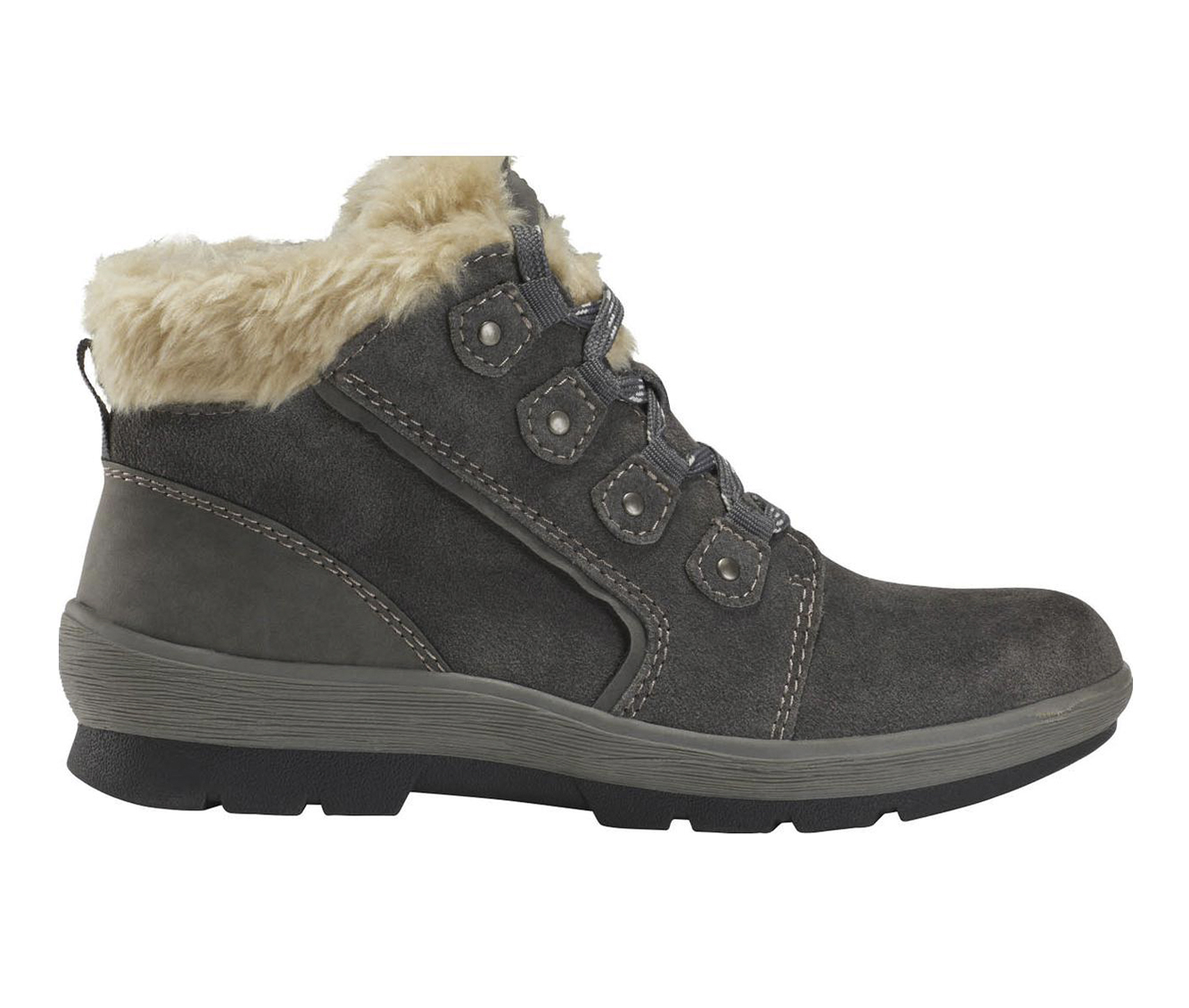Earth Origins Sherpa Scarlett Women's Boots (Gray - Suede)
