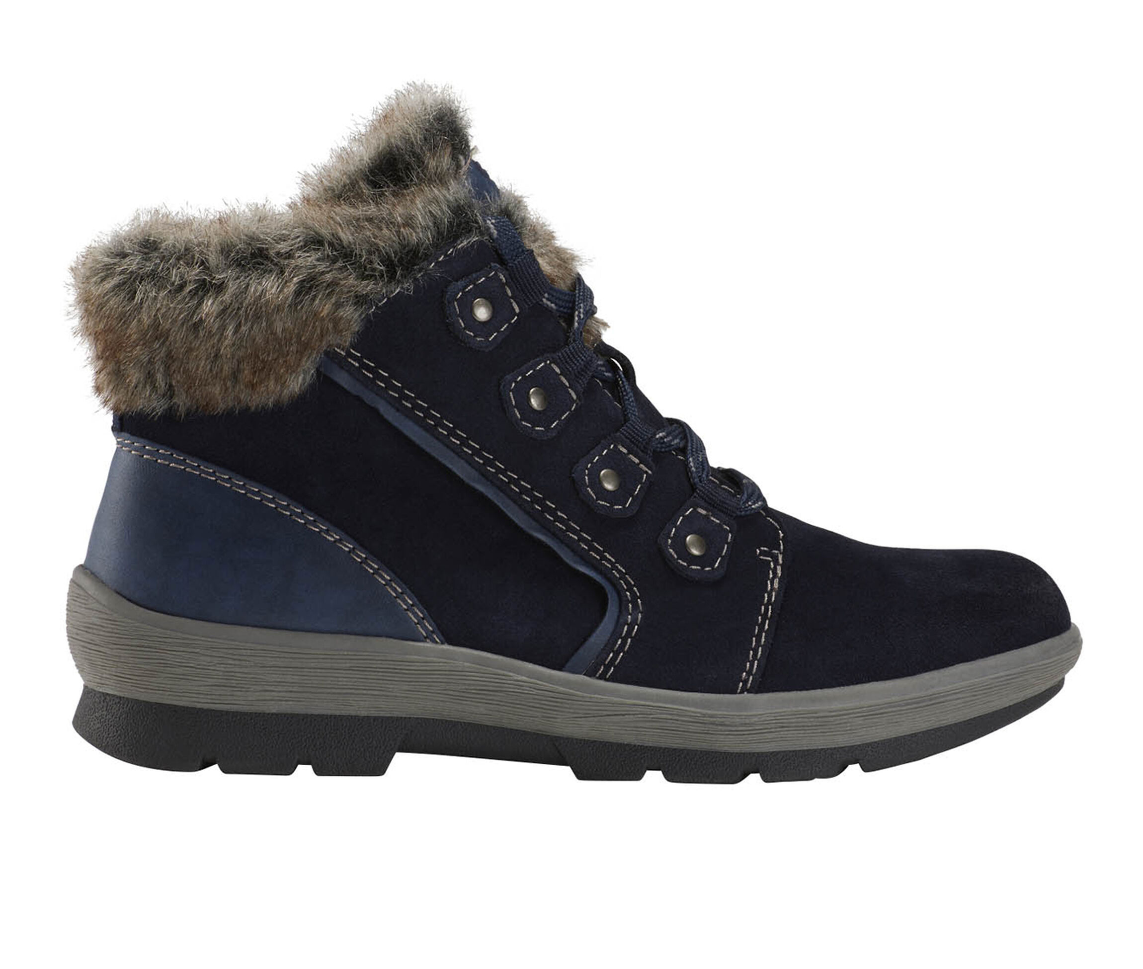 Earth Origins Sherpa Scarlett Women's Boots (Blue - Suede)