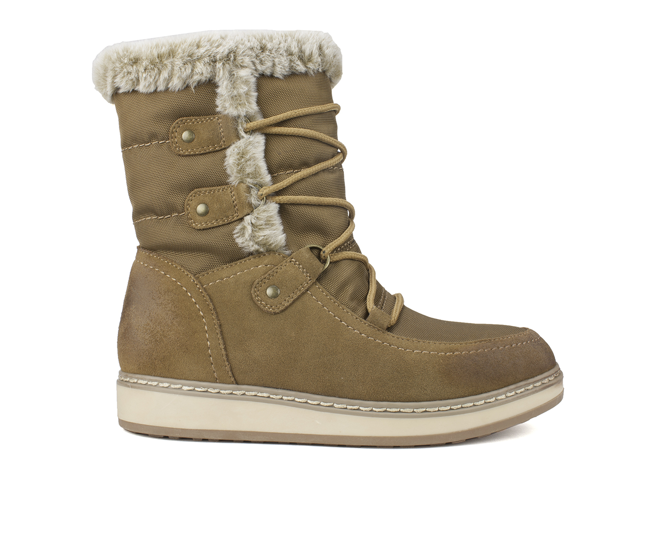 White Mountain Tansley Women's Boots (Brown - Suede)