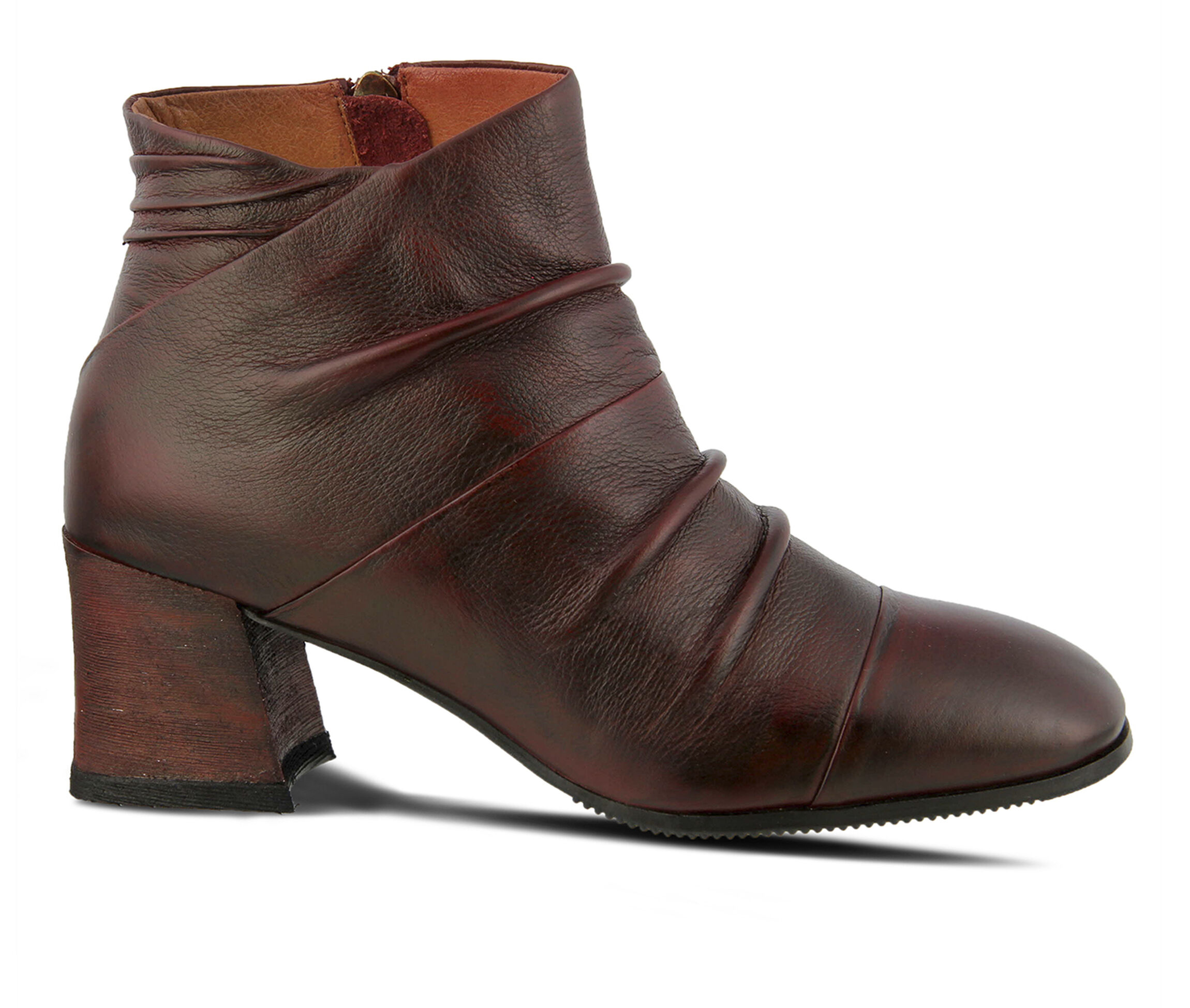 L'Artiste Melani Women's Boots (Red Leather)