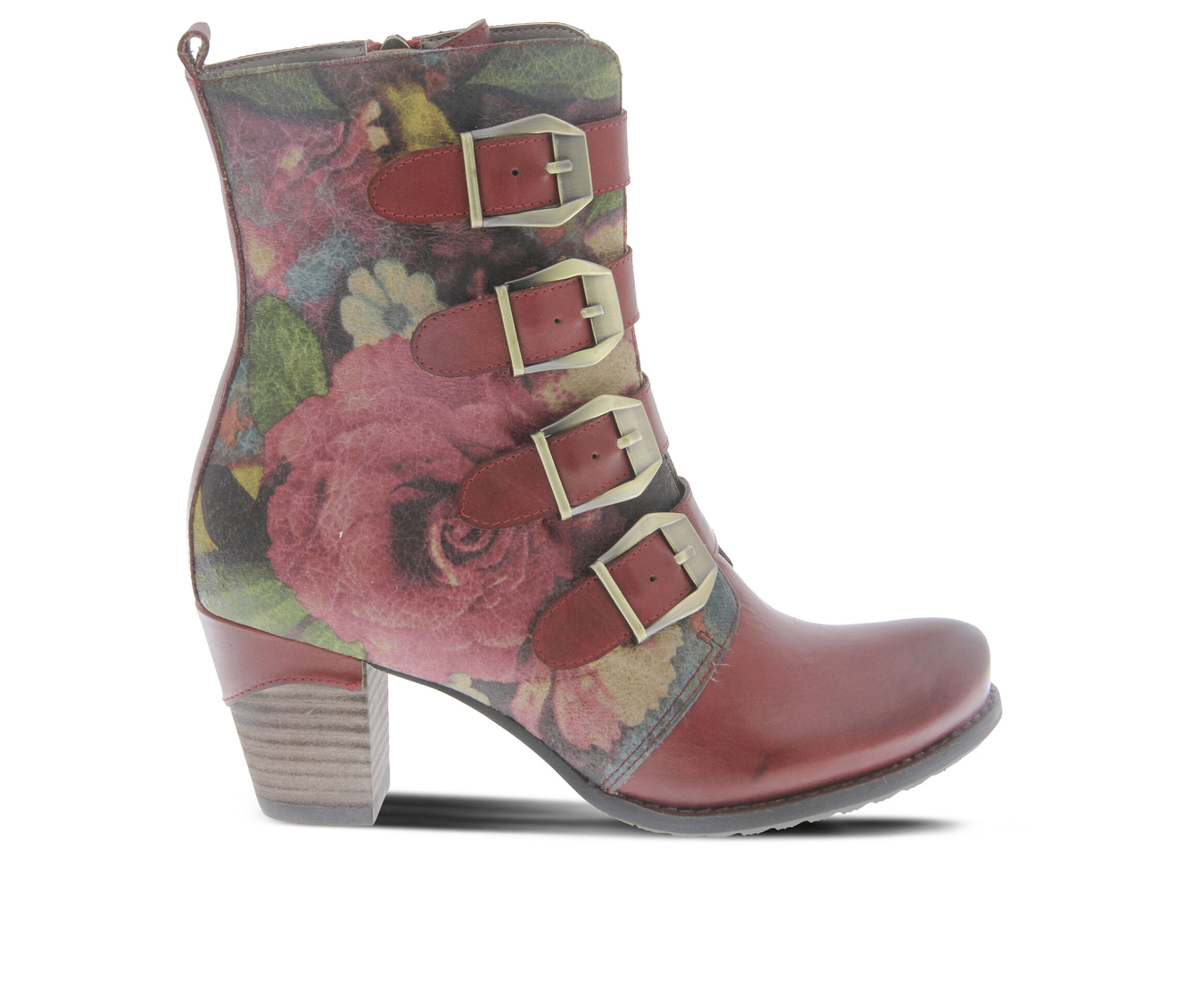 L'Artiste Lahae Women's Boots (Red Leather)