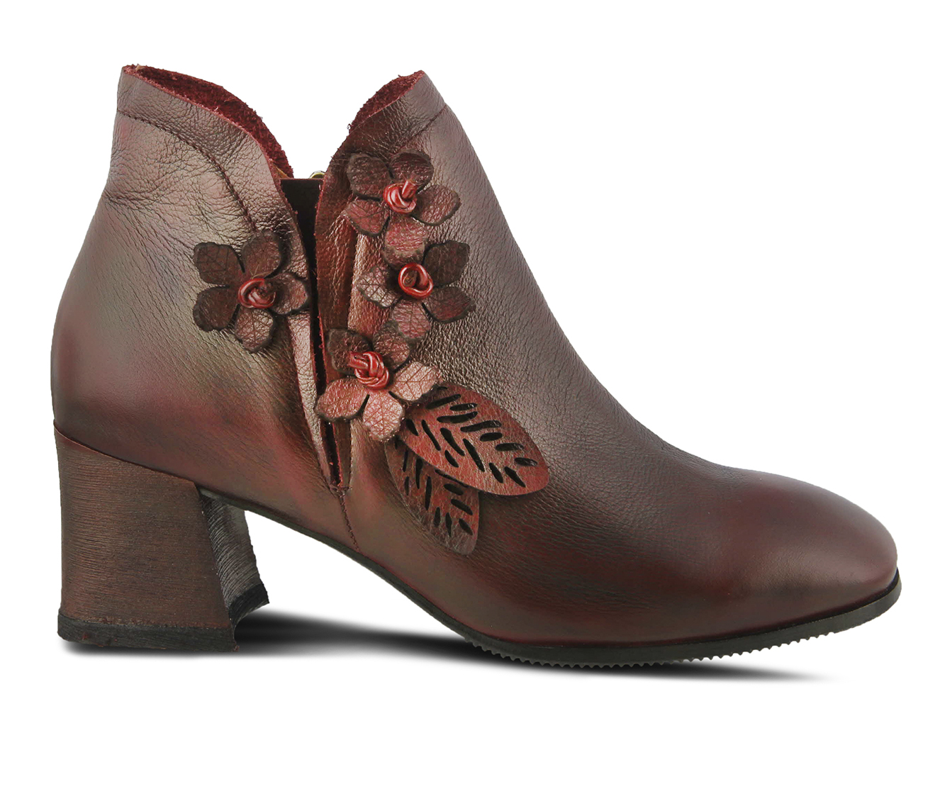 L'Artiste Loralie Women's Boots (Red Leather)