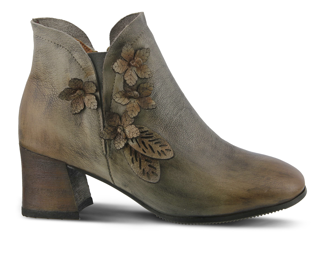 L'Artiste Loralie Women's Boots (Gray Leather)