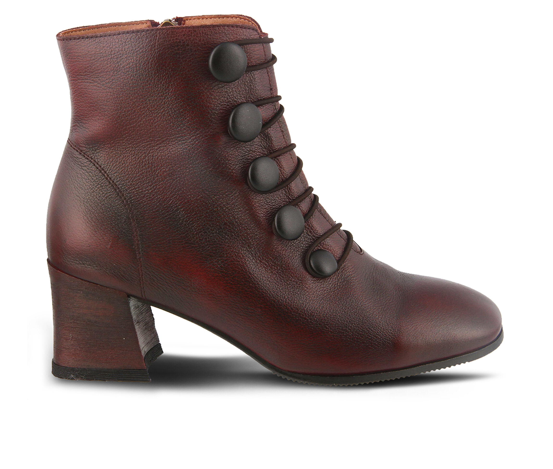 L'Artiste Mitzie Women's Boots (Red Leather)
