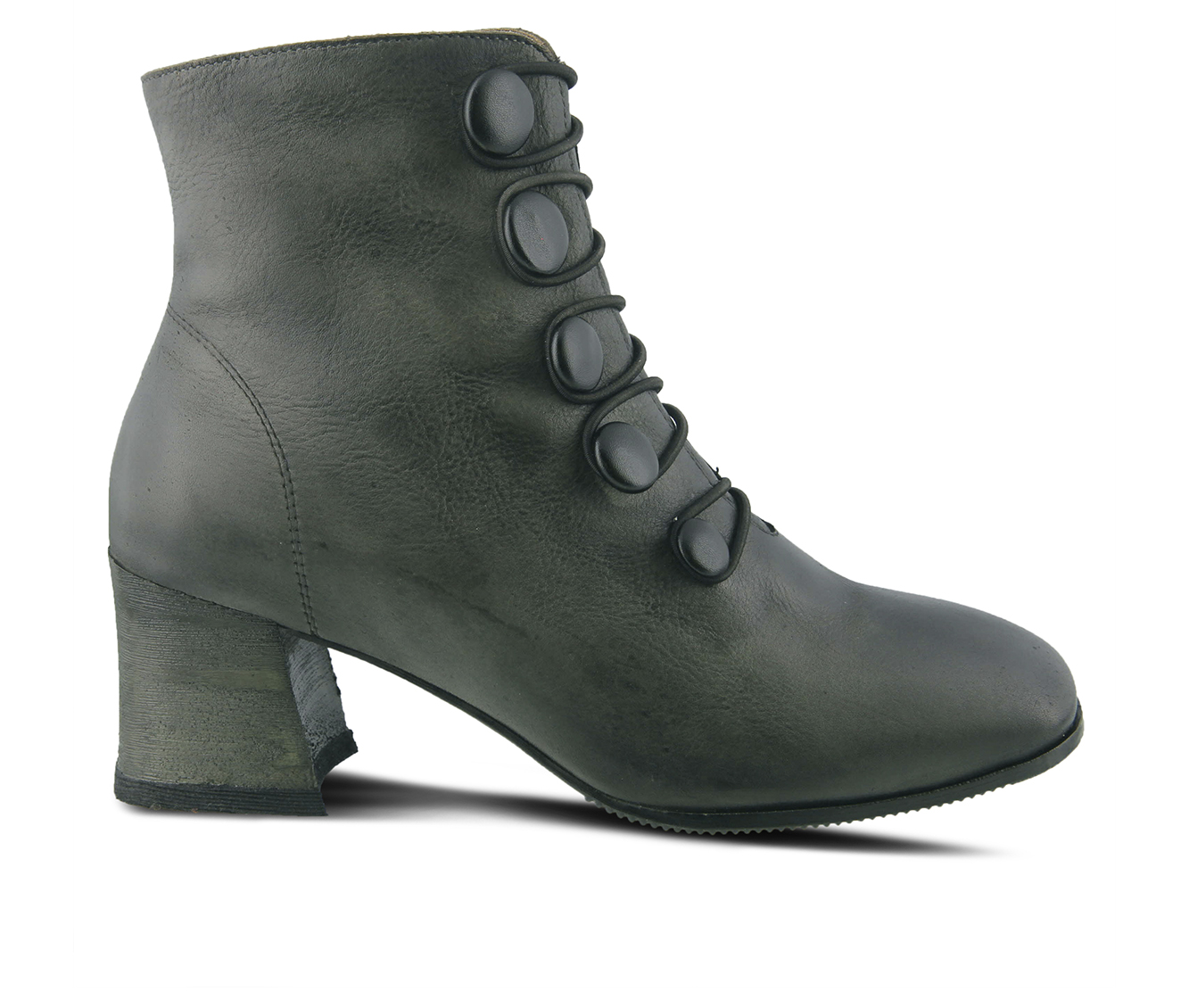 L'Artiste Mitzie Women's Boots (Gray Leather)