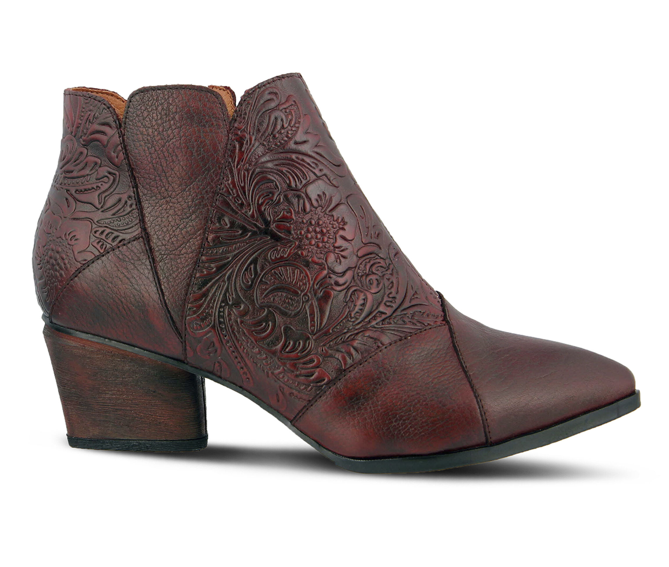 L'Artiste Melodie Women's Boots (Red Leather)