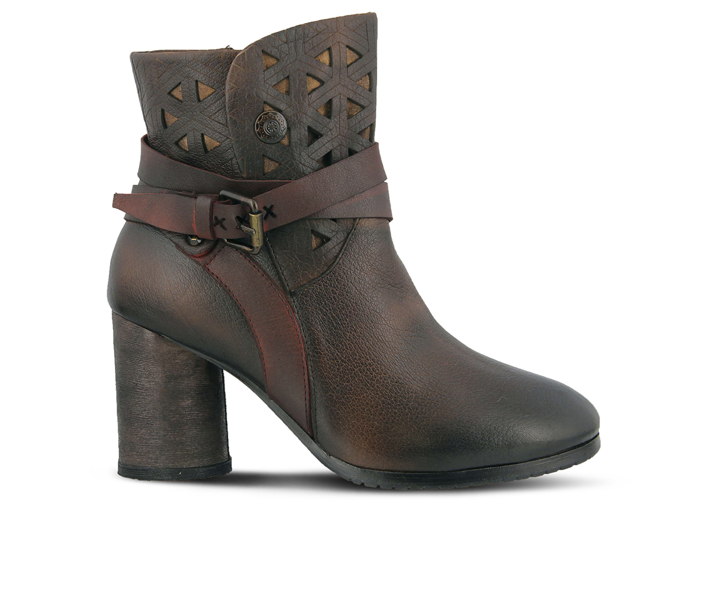 L'Artiste Madonna Women's Boots (Brown Leather)