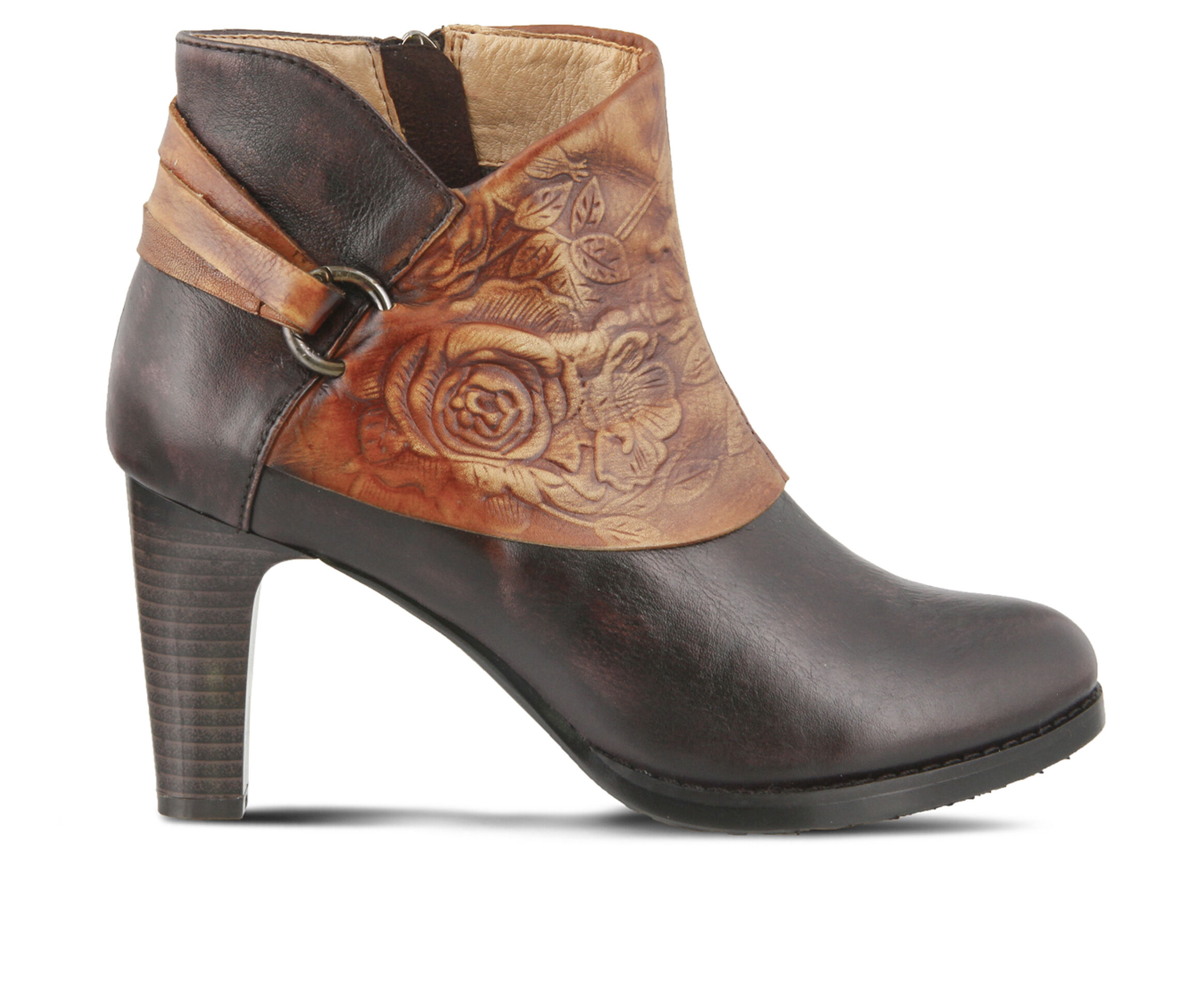 L'Artiste Lora Women's Boots (Brown Leather)