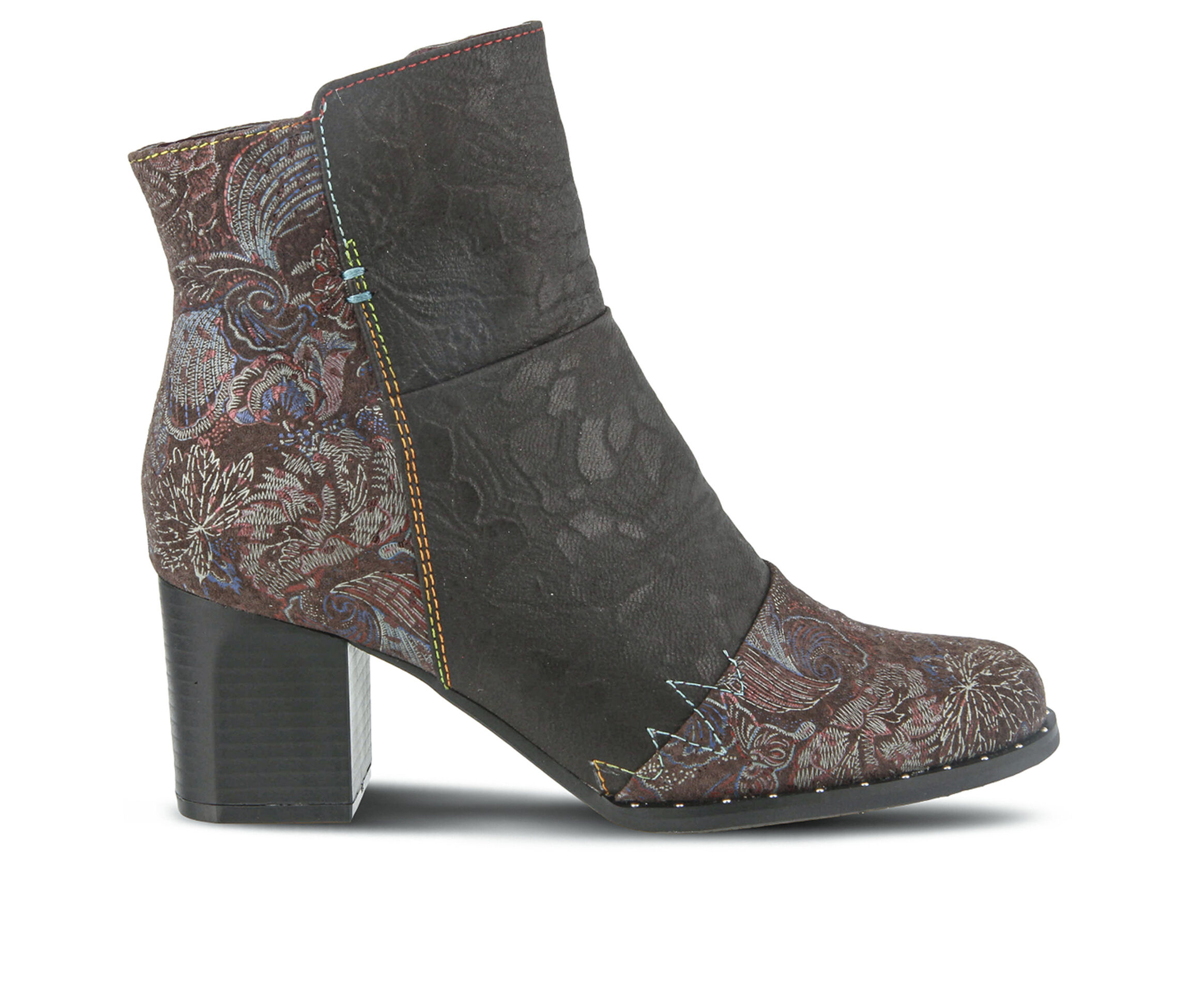 L'Artiste Jewells Women's Boots (Brown Leather)