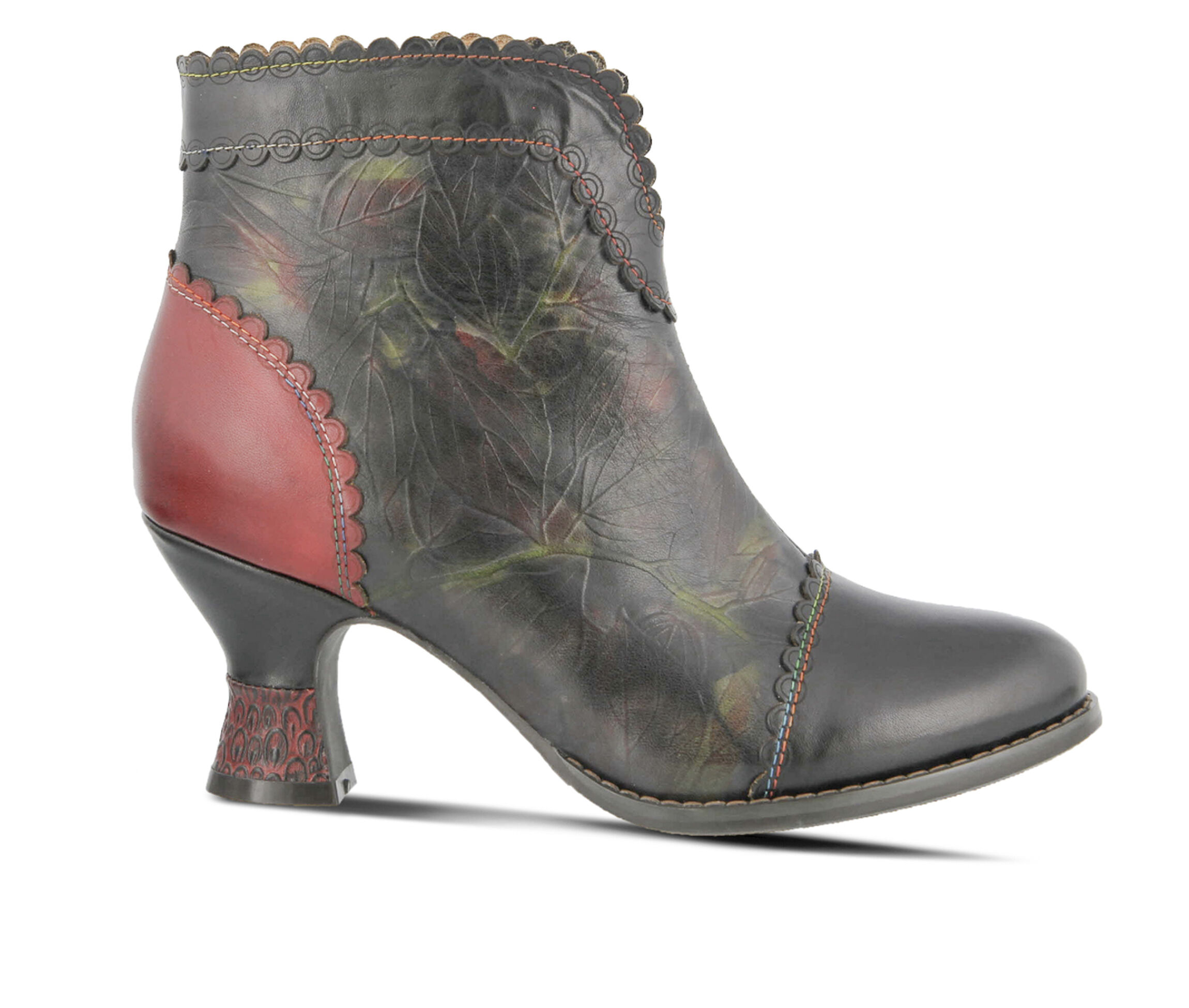 L'Artiste Leafeel Women's Boots (Black Leather)