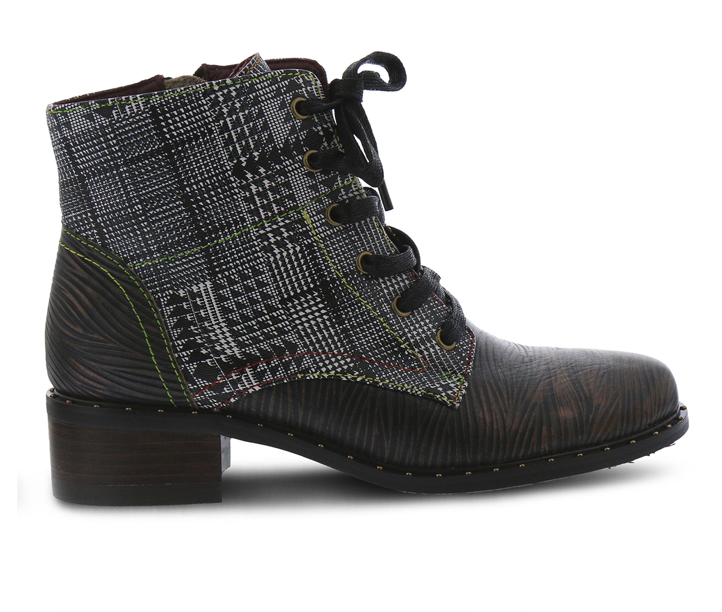 L'Artiste Mazoya Women's Boots (Black Leather)