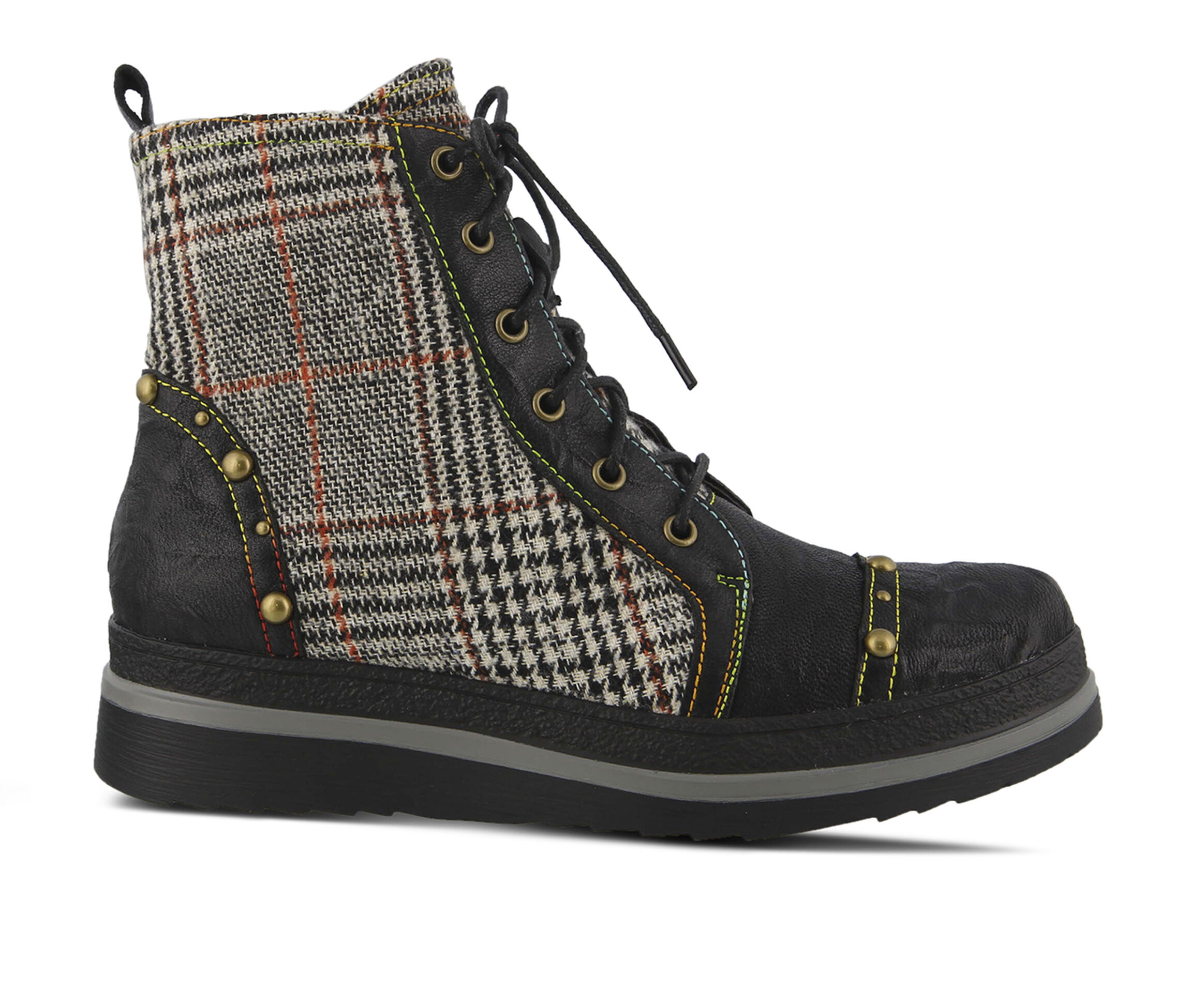 L'Artiste Rehja Women's Boots (Black Leather)