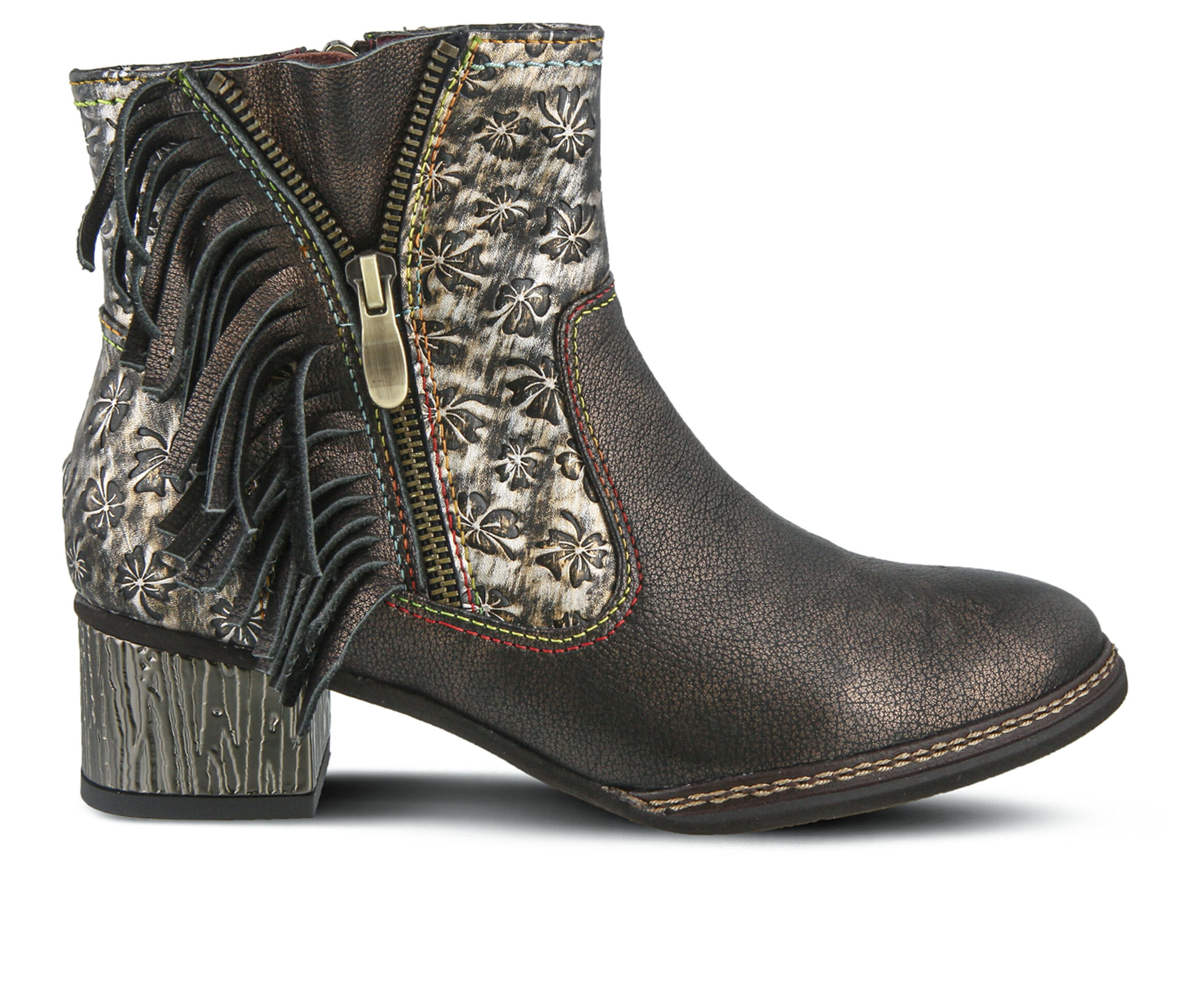 L'Artiste Kami Women's Boots (Brown Leather)