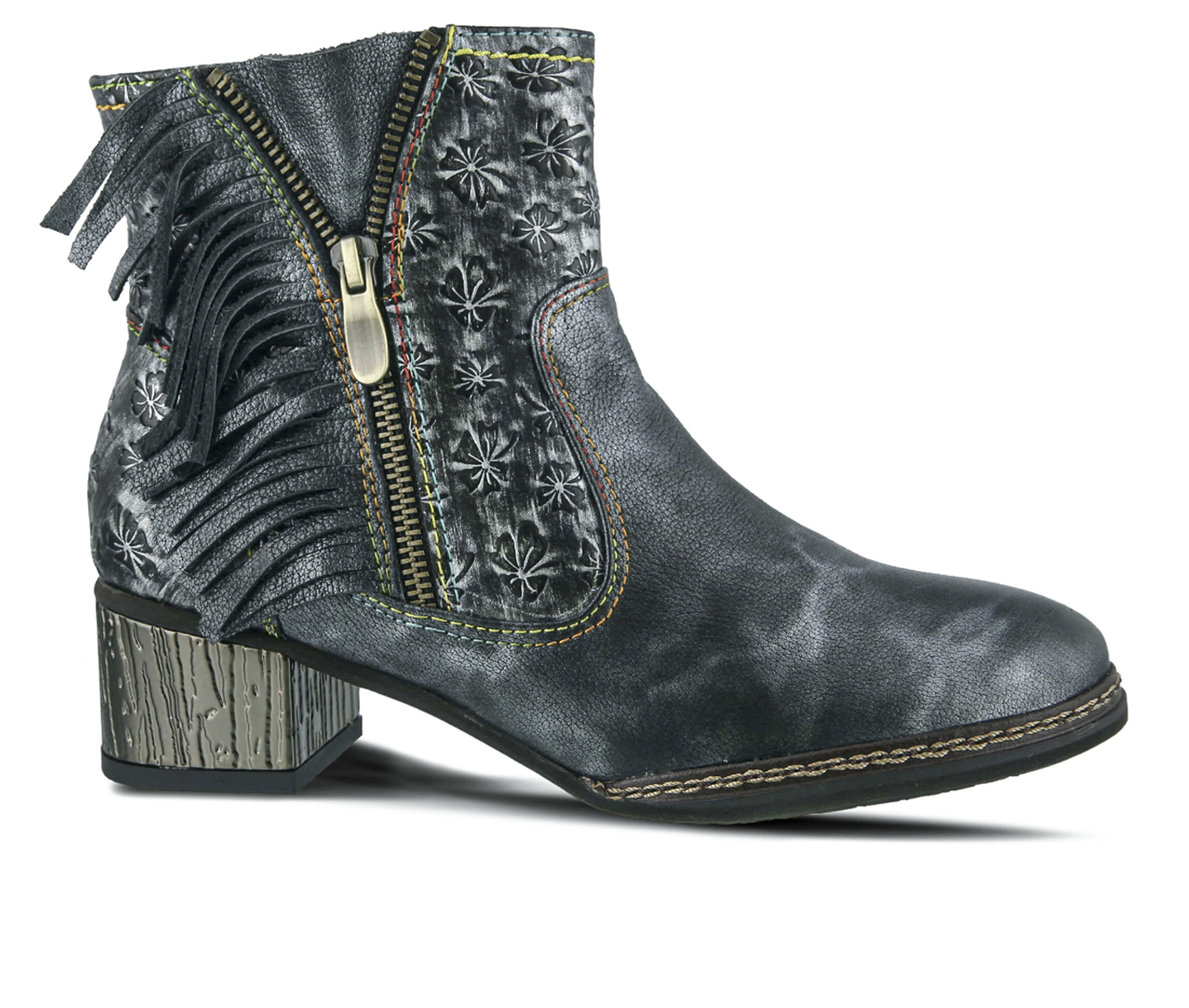 L'Artiste Kami Women's Boots (Blue Leather)