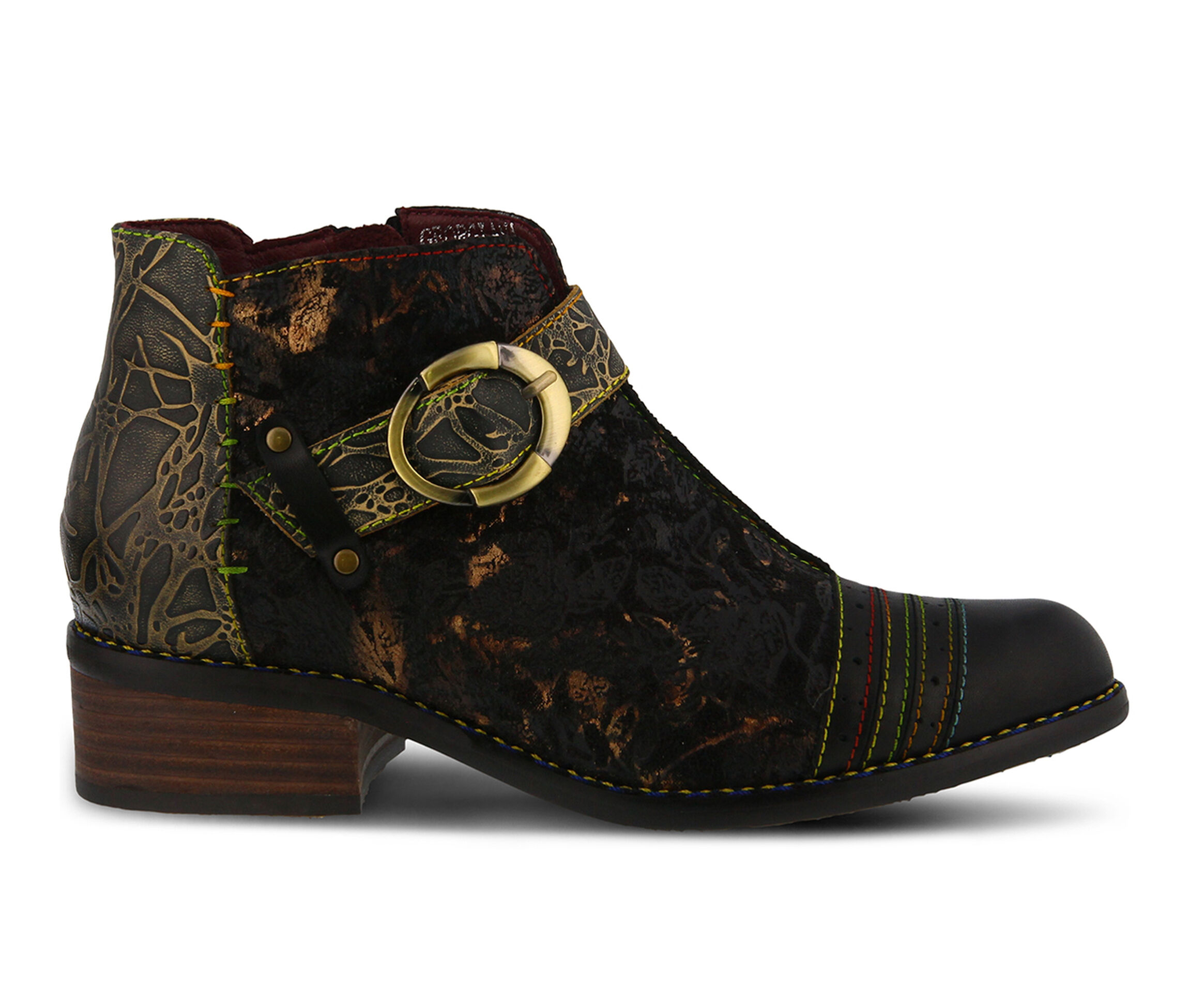 L'Artiste Georgiana Women's Boots (Black Leather)