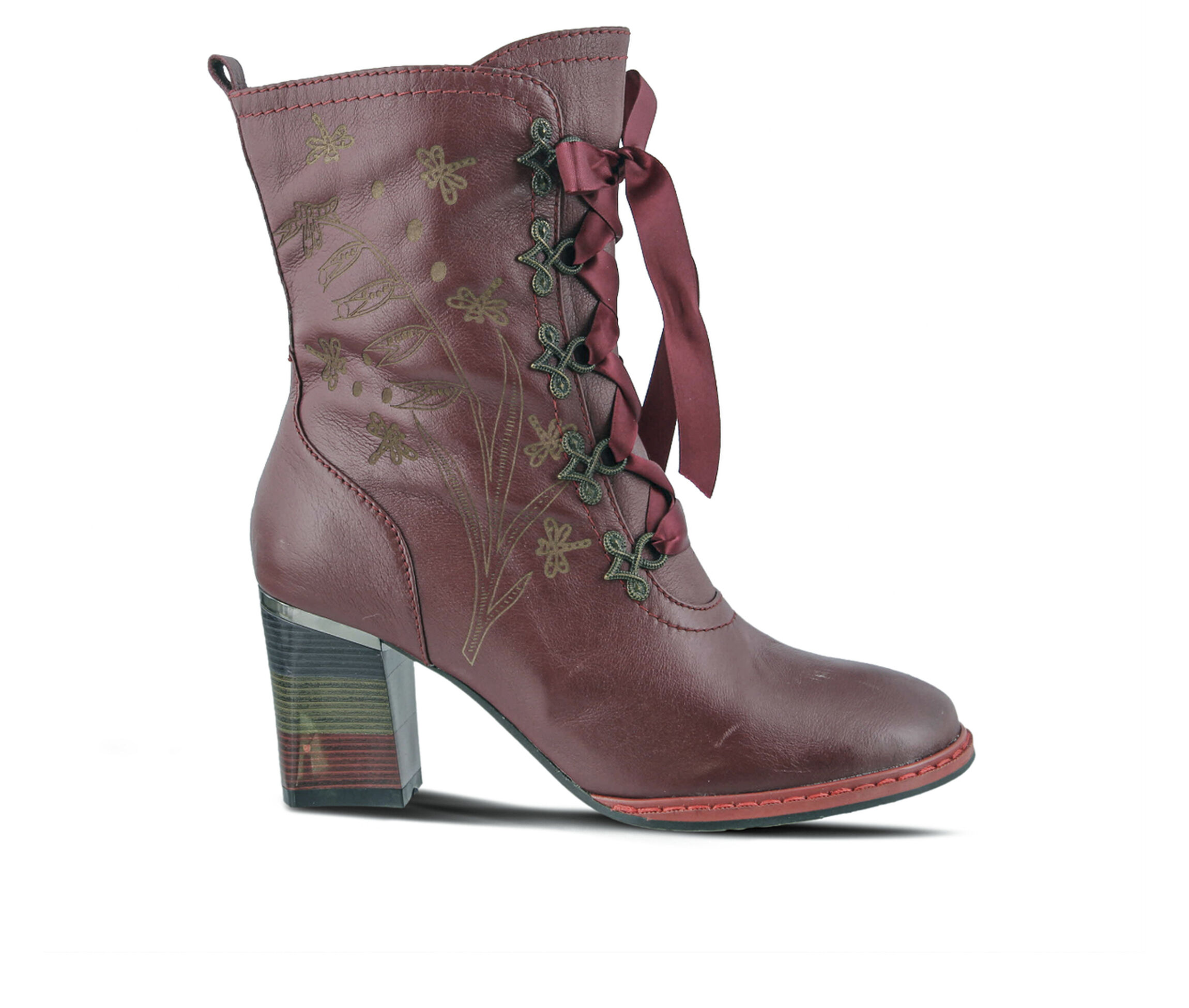 L'Artiste Juliette Women's Boots (Black Leather)