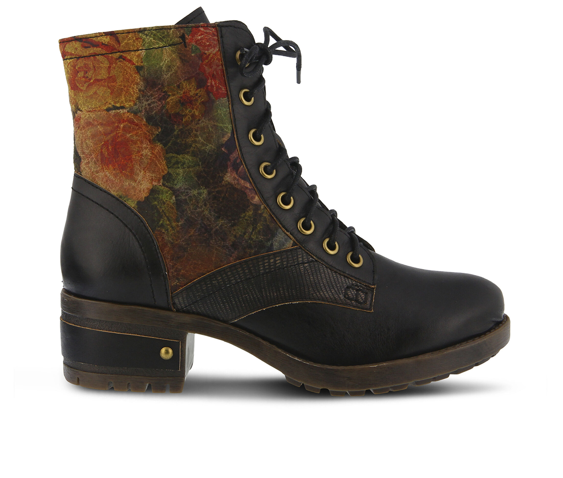 L'Artiste Marty Women's Boots (Black Leather)