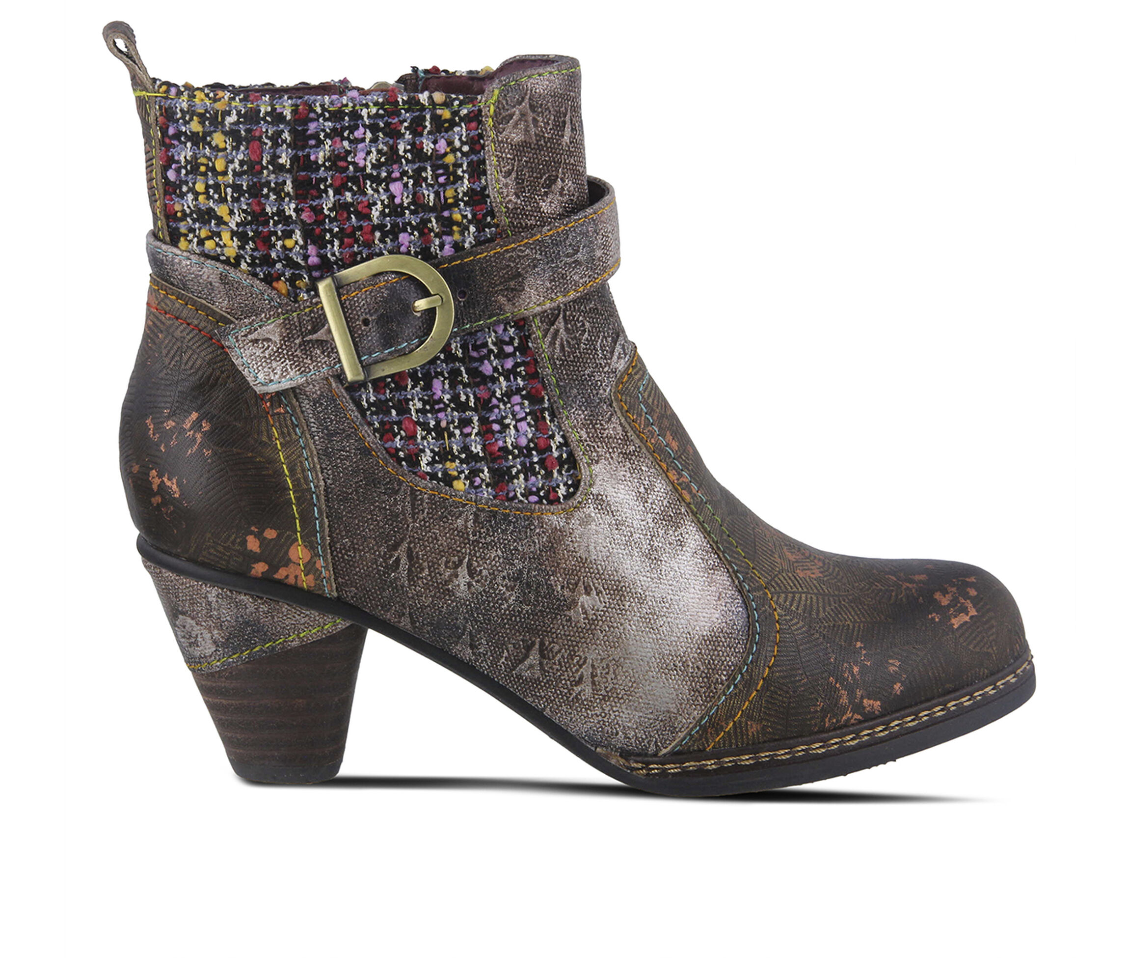 L'Artiste Nancies Women's Boots (Green Leather)