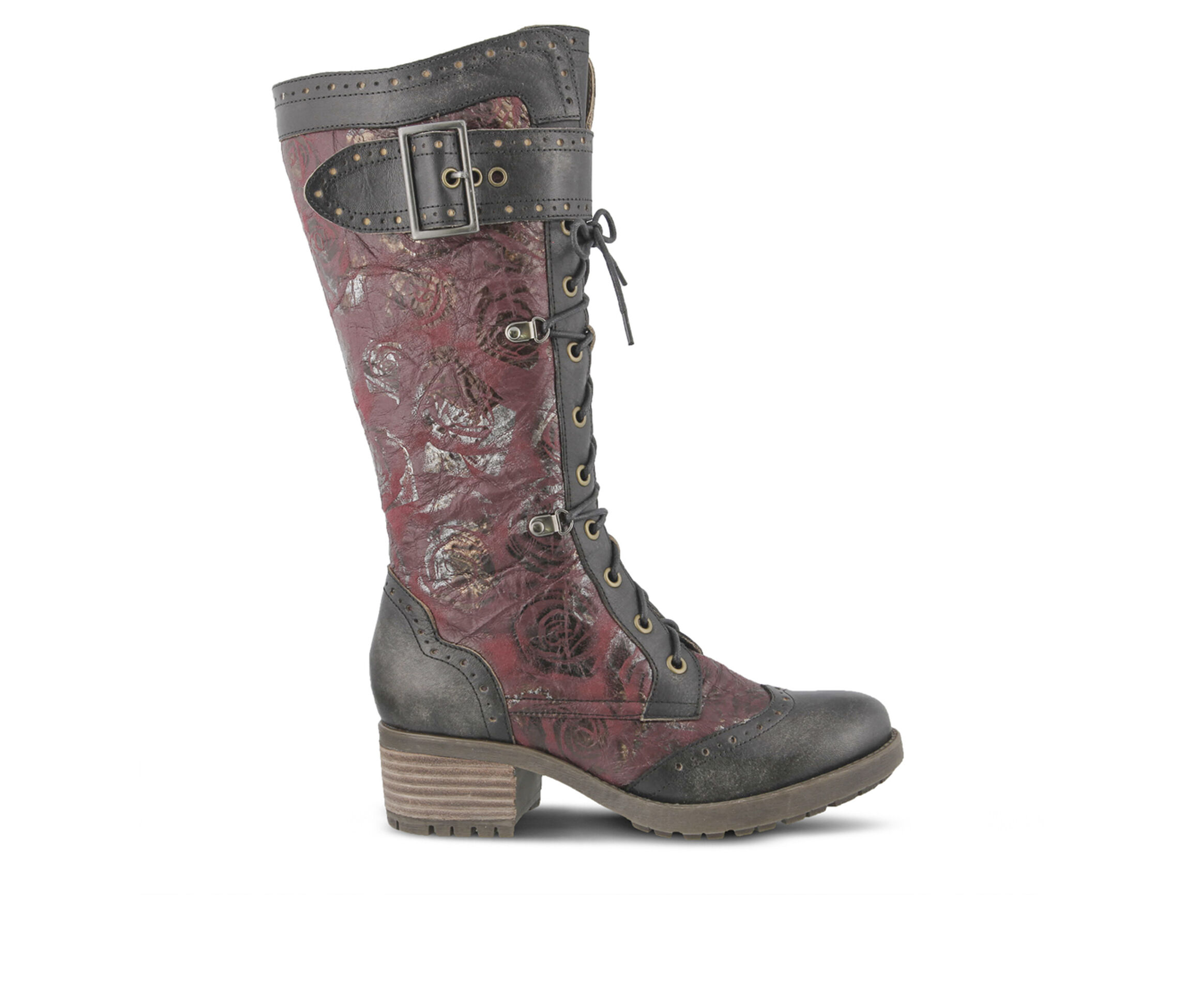 L'Artiste Kisha Women's Boots (Black Leather)