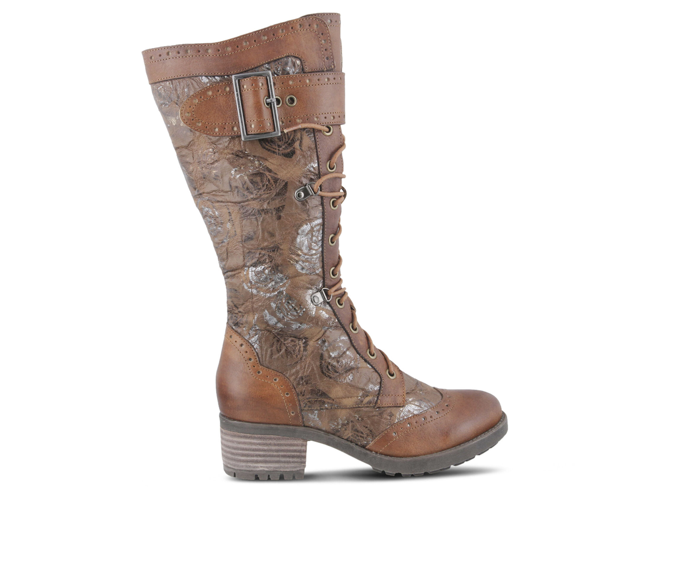 L'Artiste Kisha Women's Boots (Brown Leather)