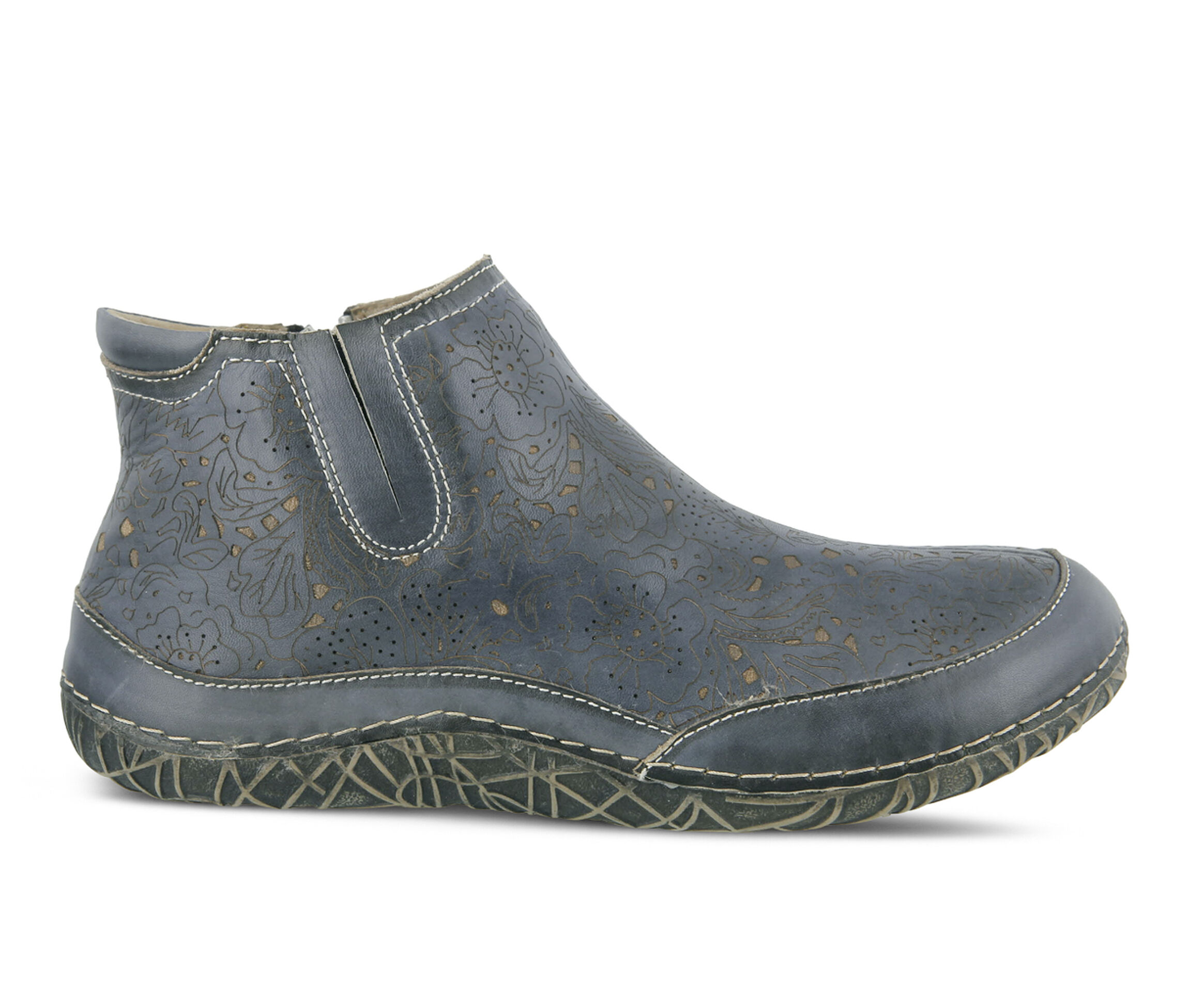 L'Artiste Libootie Women's Boots (Blue Leather)