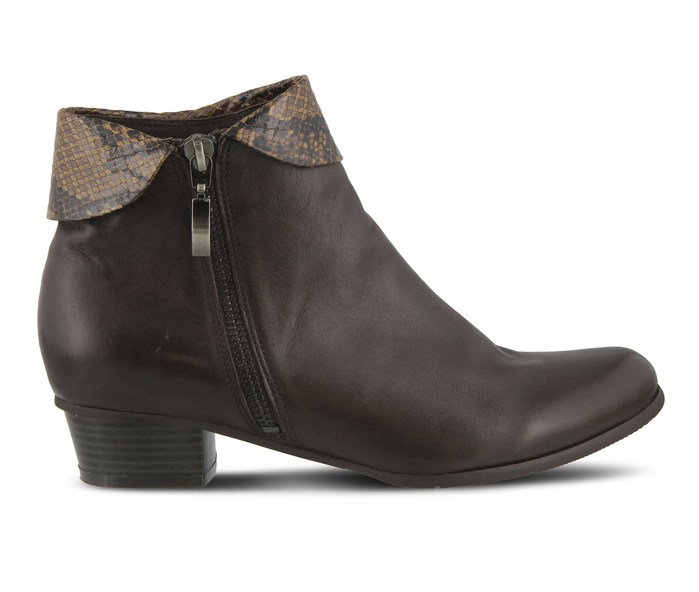 L'Artiste Stockholm Women's Boots (Brown Leather)