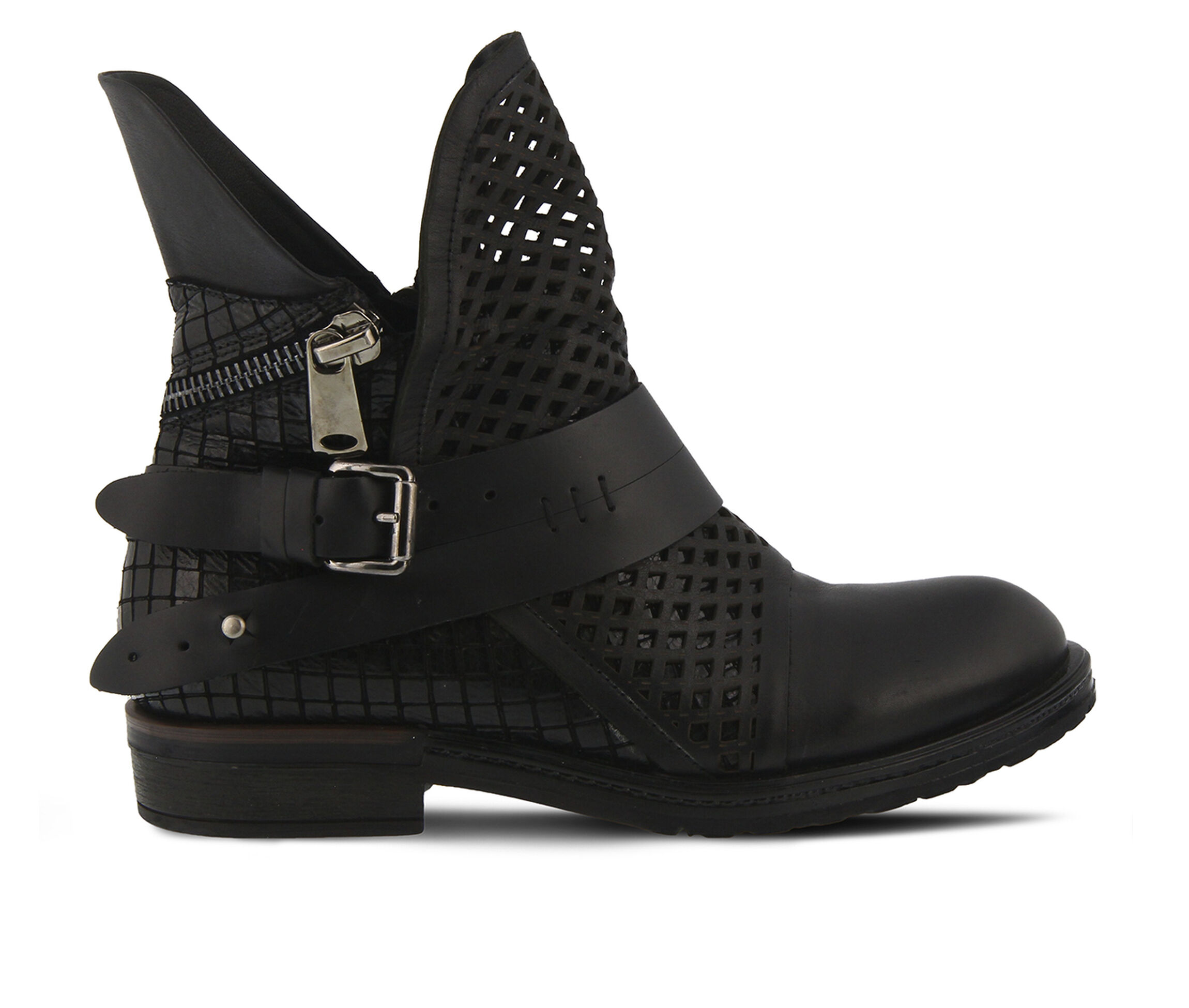 SPRING STEP Gavotta Women's Boots (Black Leather)
