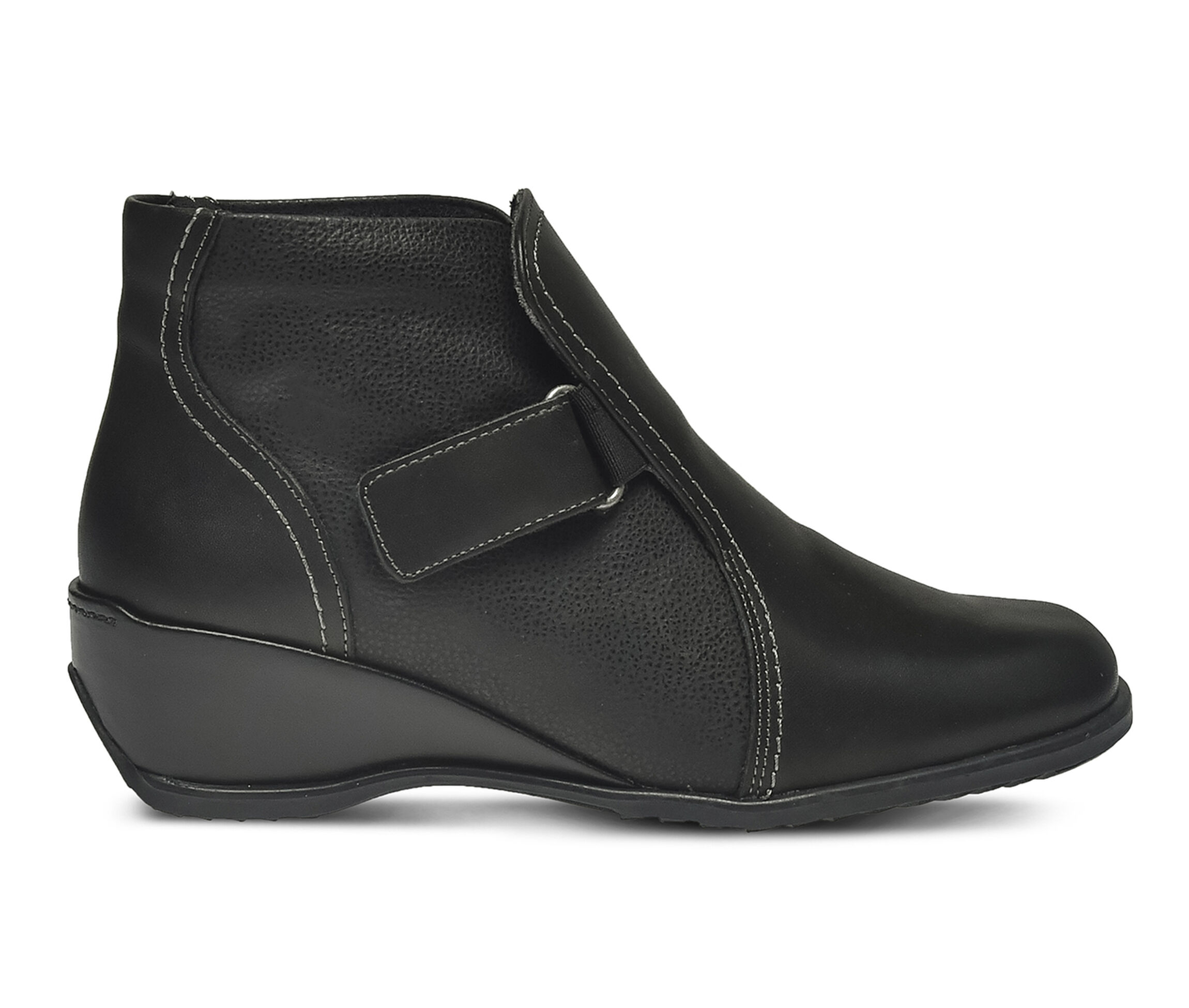 SPRING STEP Andrea Women's Boots (Black Leather)